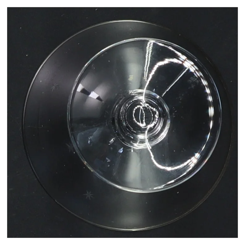 Champagneskål med stjernegravering (str. Ø 8 cm)