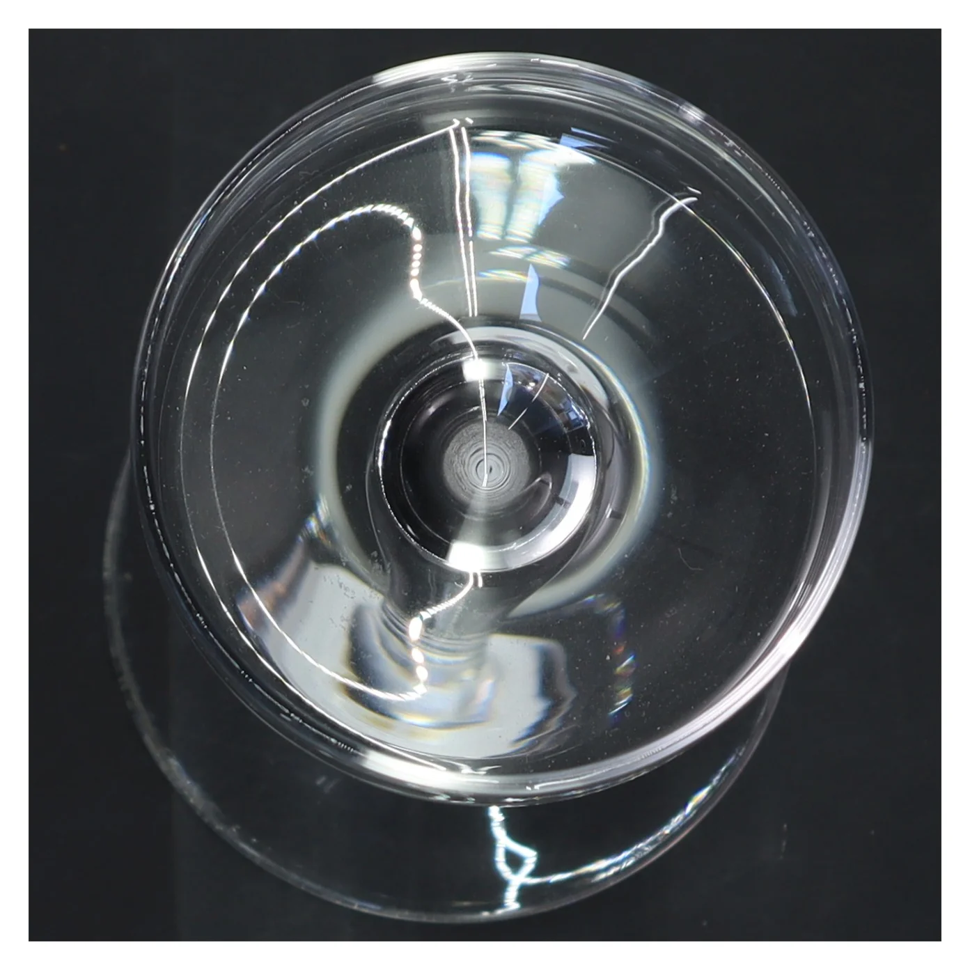 Glas lysestage fra Partylite (str. 22,5 cm)