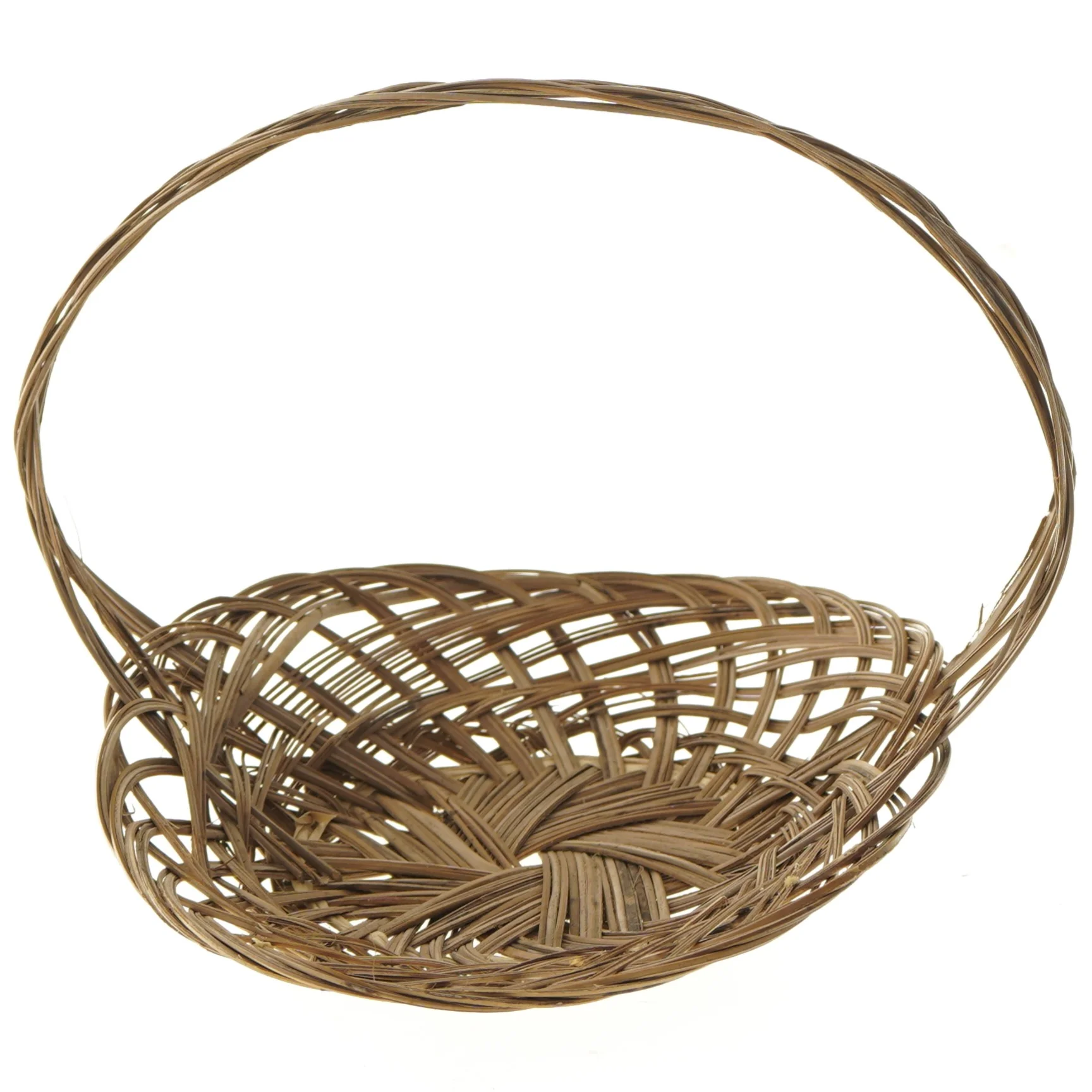 Fletkurv med hank (str. 28 cm)