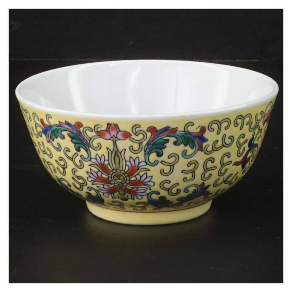 Dekorativ skål med ske (str. Ø 11,5 cm)