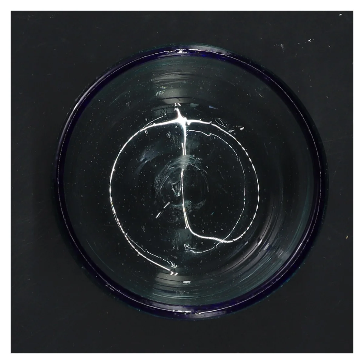 Glas skål (str. Ø 9,5x4,5 cm)