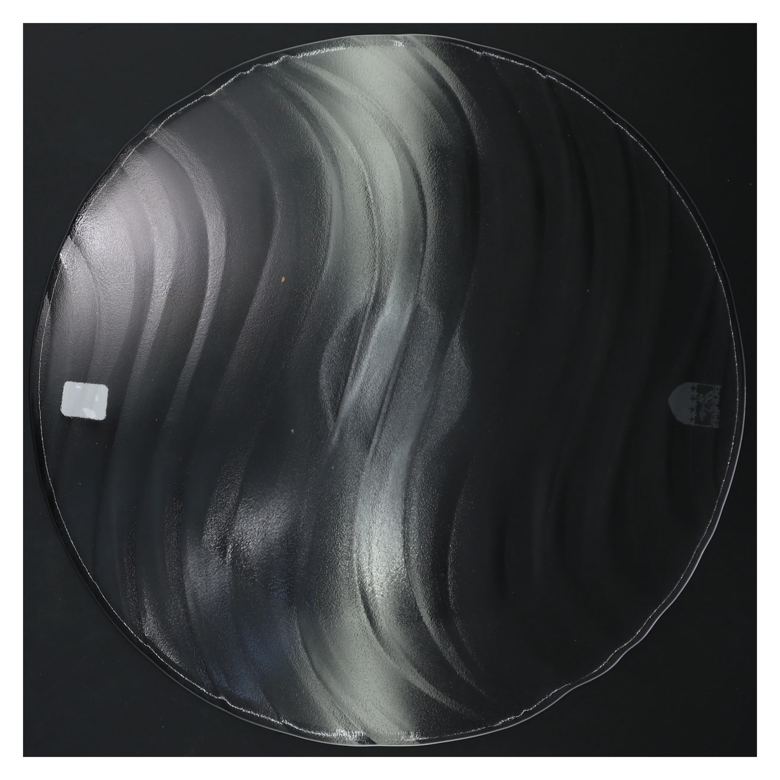 Glasfad fra Holmegaard (str. Ø 27 cm)