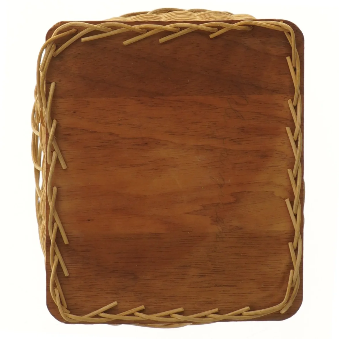 Flettet trækurv (str. 8x20x17 cm)