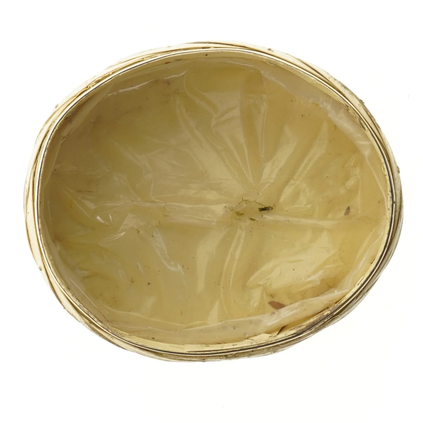 Oval kurv (str. 20x25x8,5 cm)