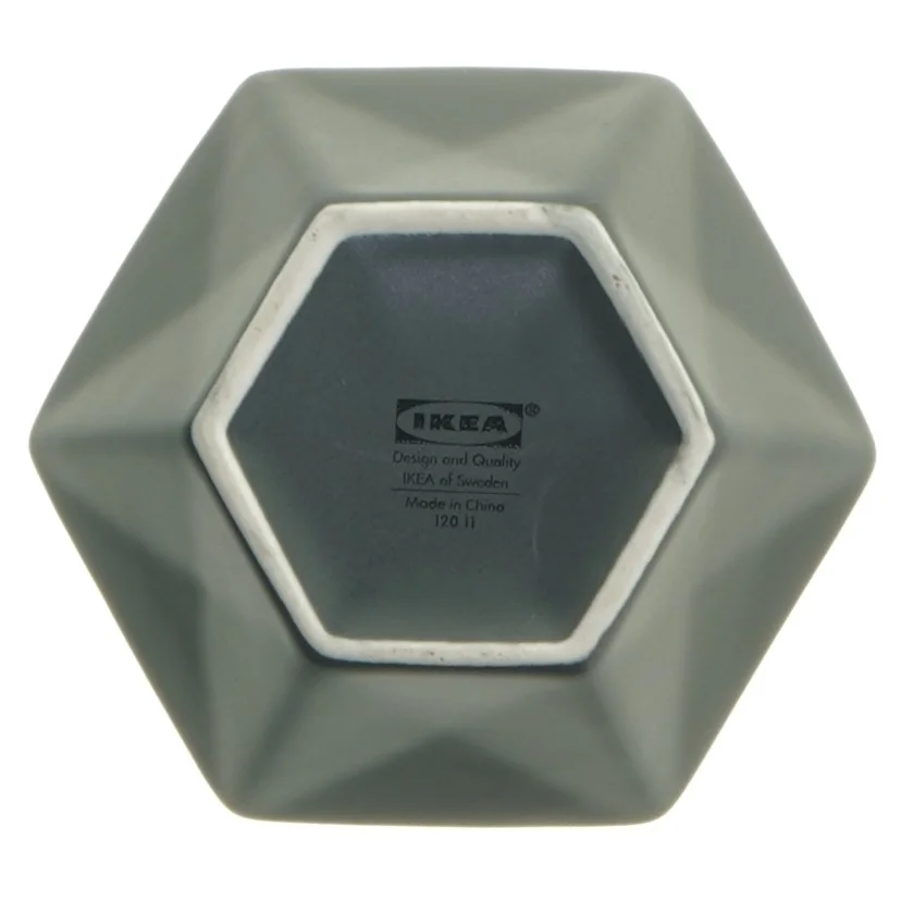 Geometrisk vase fra IKEA fra IKEA (str. Ø 10 cm)