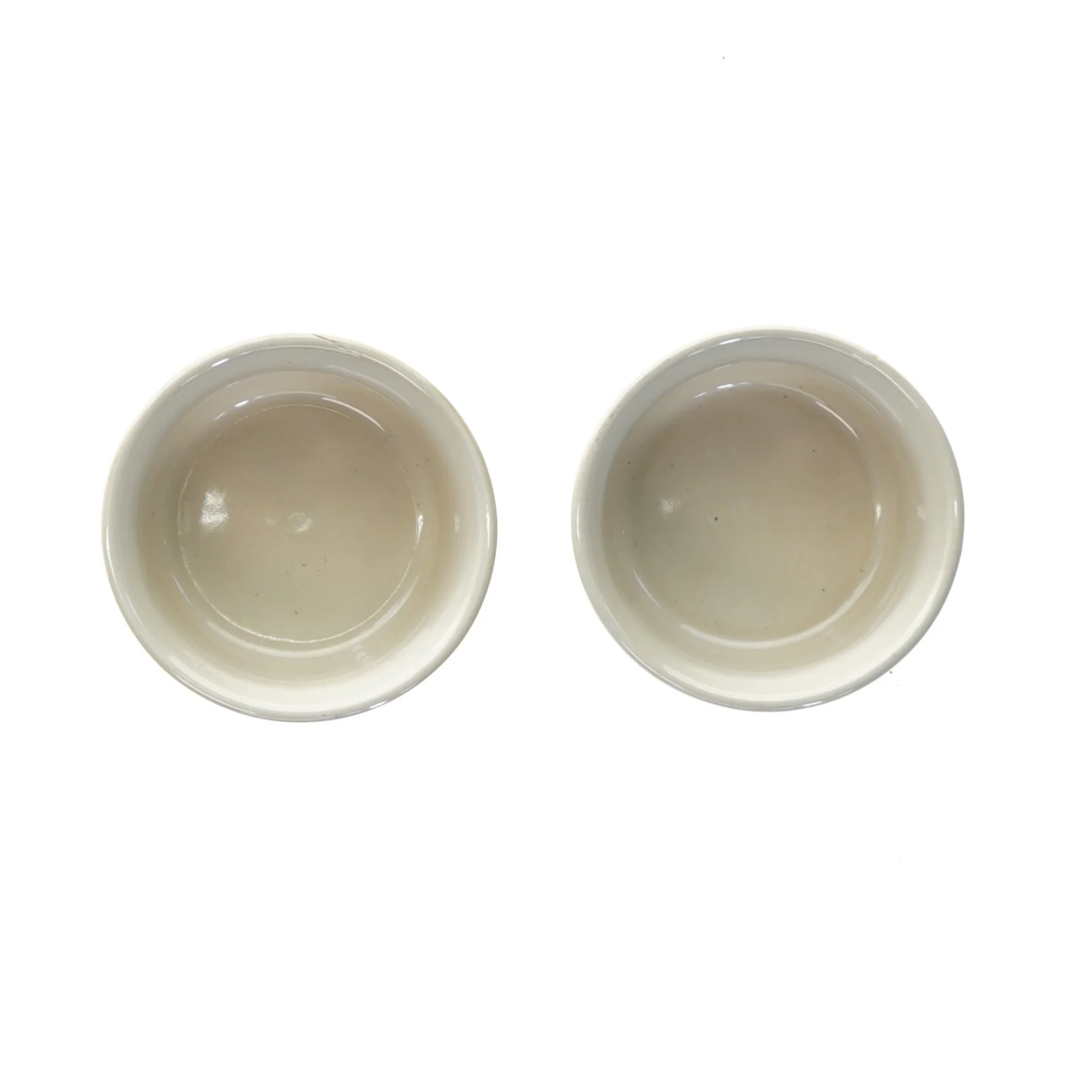 Sæt af små keramiske skåle fra Flying Tiger (str. Ø 8 cm)