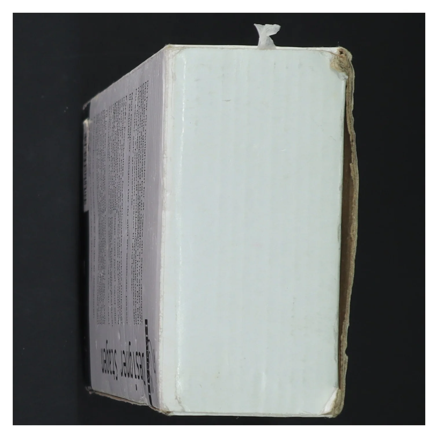 Designer lysestager i glas fra Hannah (str. H. 19 cm. ø. 5 cm)