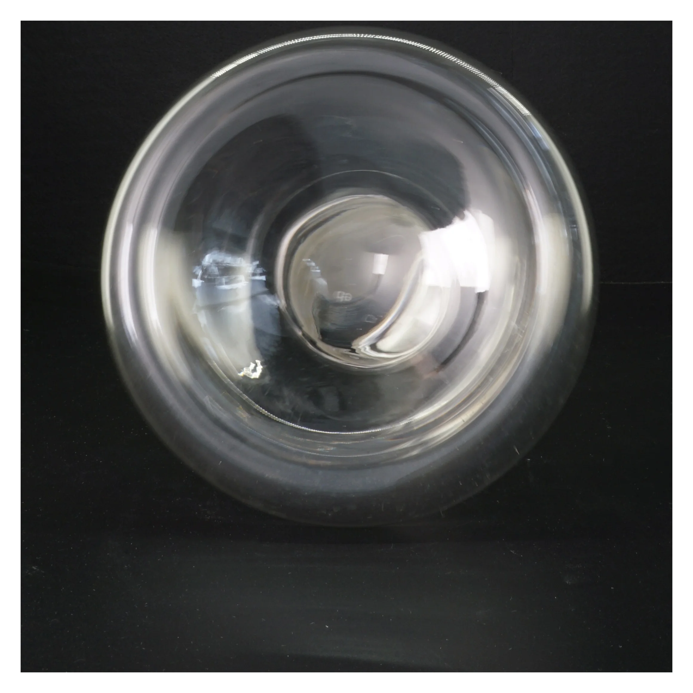 Karaffel i glas fra Eb (str. 28 cm)