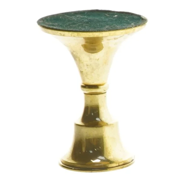 Messing lysestage (str. 6,5 cm)