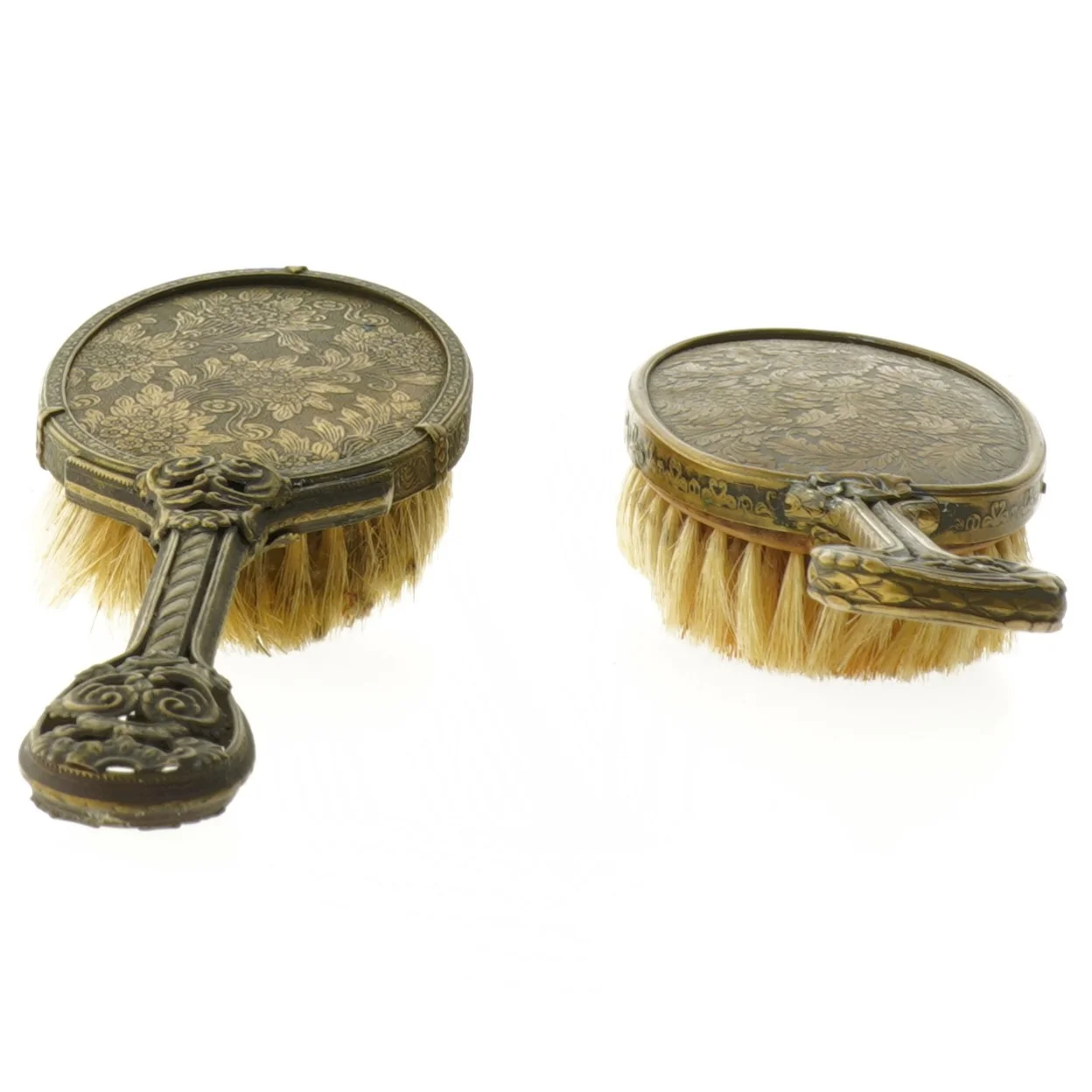 Vintage børstesæt (str. 25 cm og 23 cm)