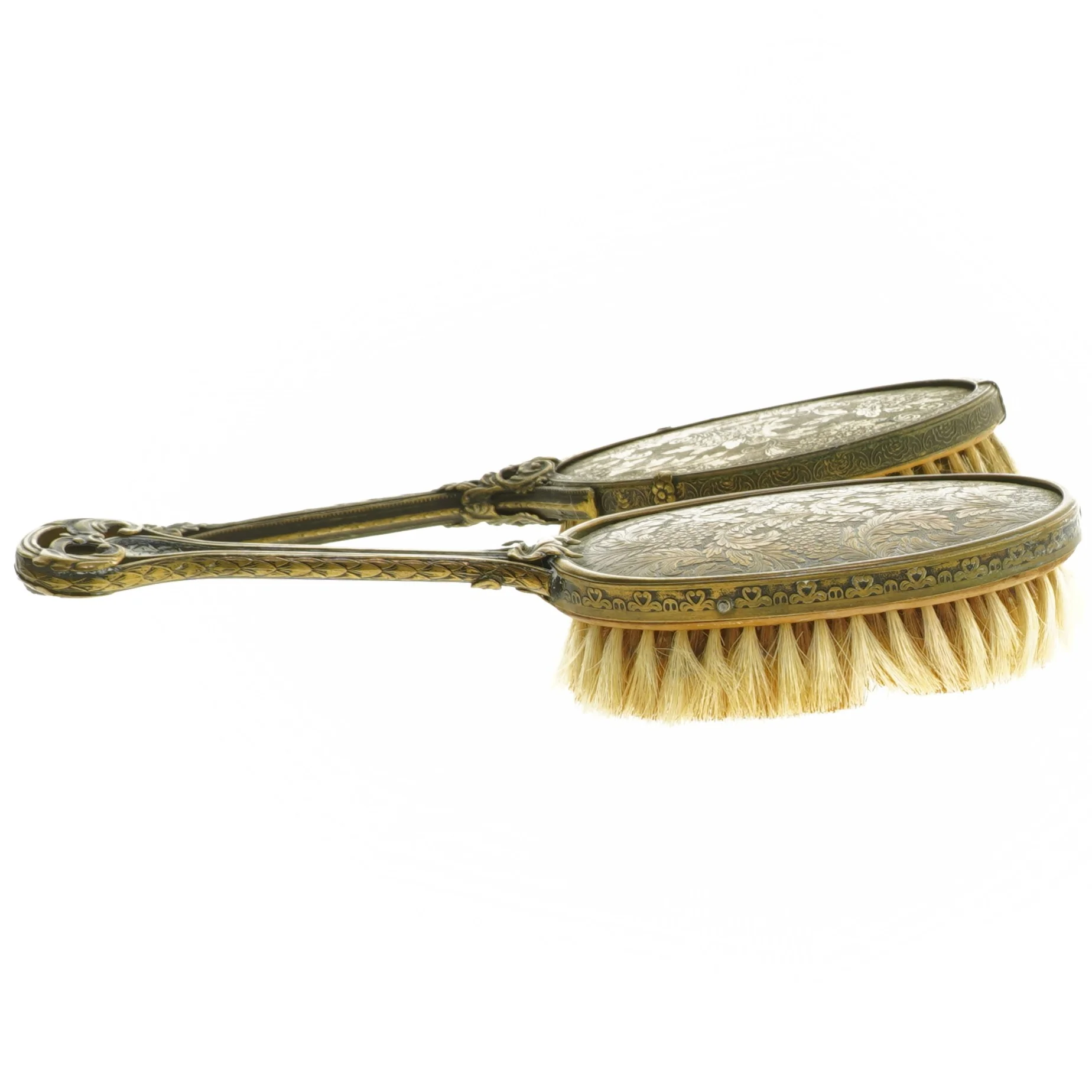 Vintage børstesæt (str. 25 cm og 23 cm)