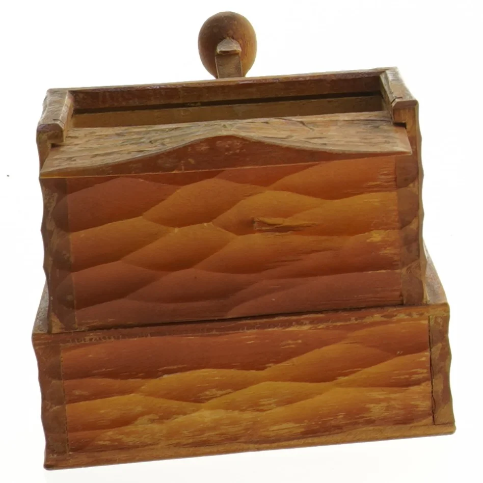 Træfiguri i form af en fugl med holder (str. 15x10 cm)