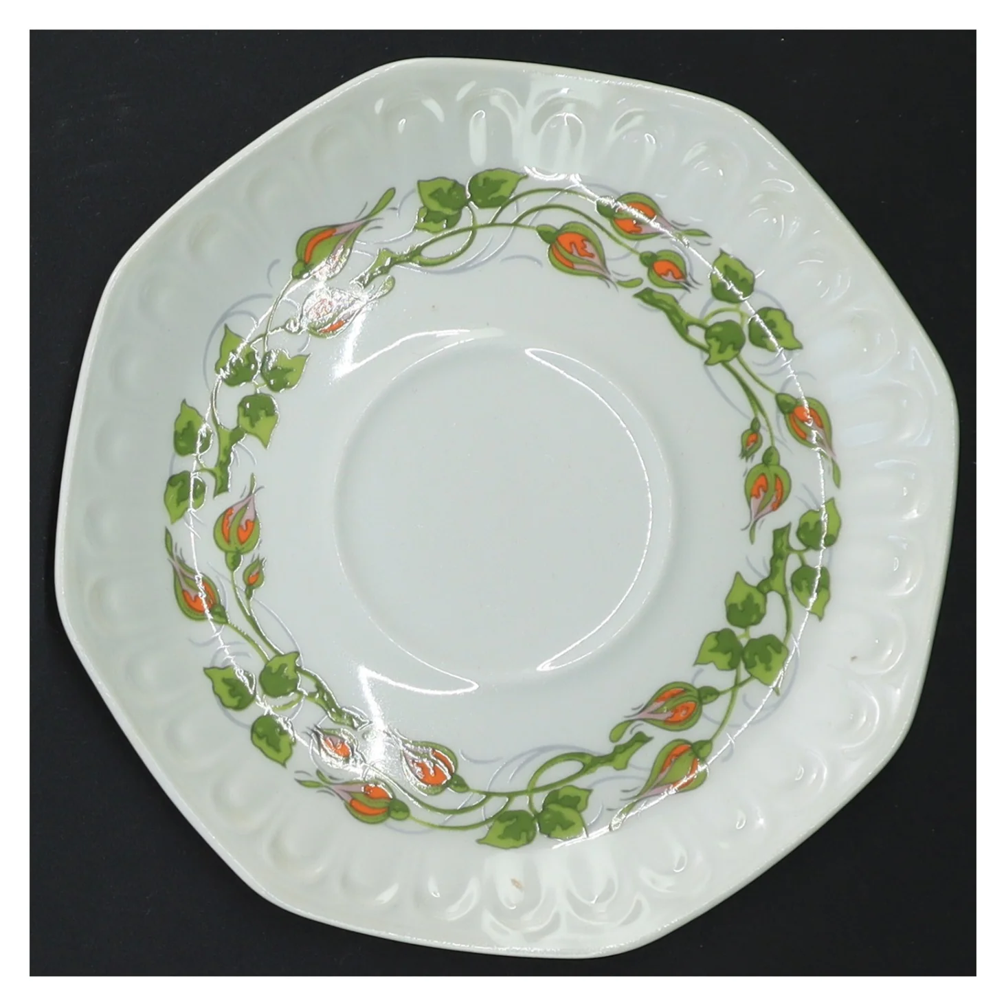 Kaffekopper med underkopper fra Pontesa (str. Ø. 15 cm. 2 styk)