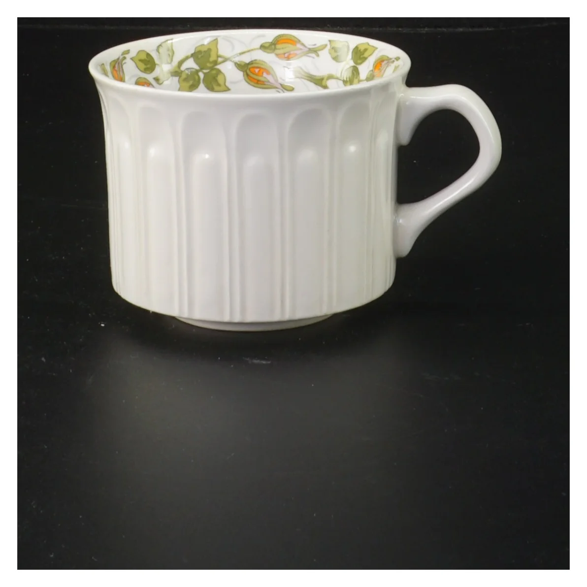 Kaffekopper med underkopper fra Pontesa (str. Ø. 15 cm. 2 styk)