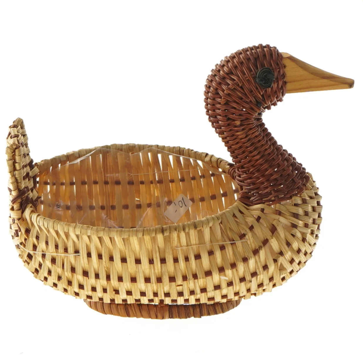 Flettet andekurv (str. 19 cm)