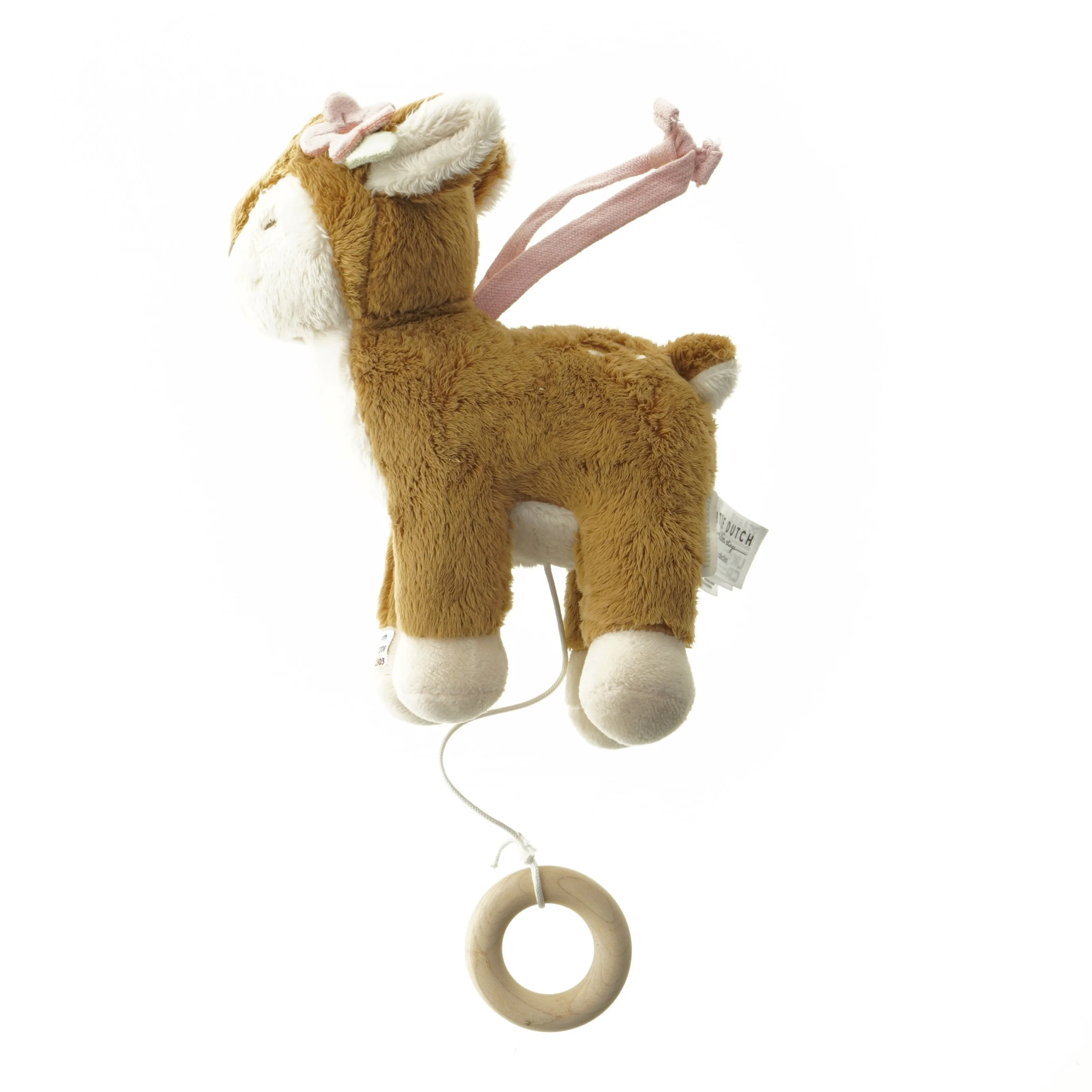 Tøjdyr musikuro fra Little Dutch fra Little Dutch (str. 17x20 cm)