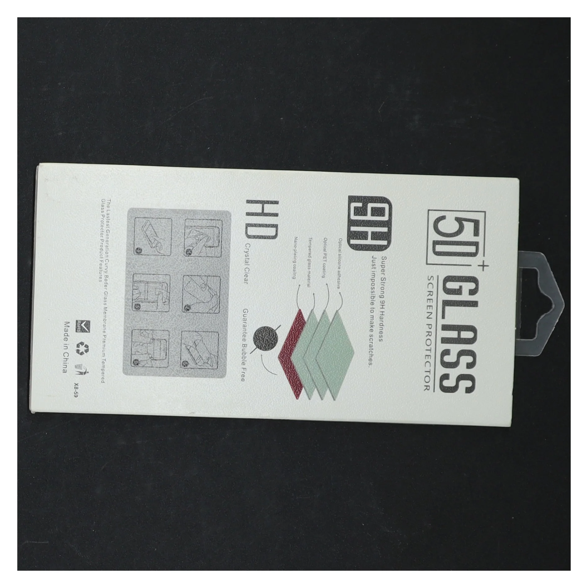 Skærmbeskyttelse i glas