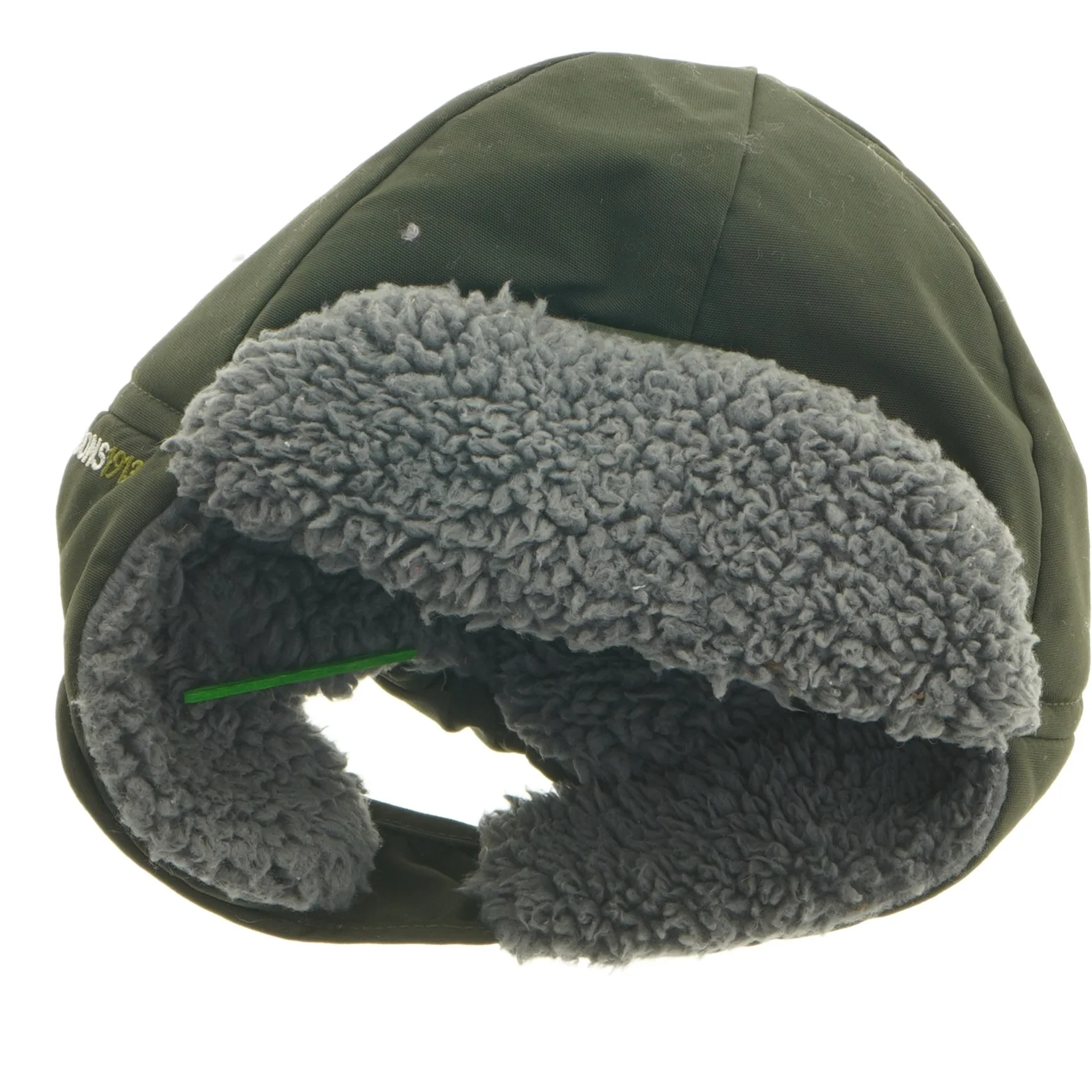 Grøn hue med øreklapper fra Didriksons