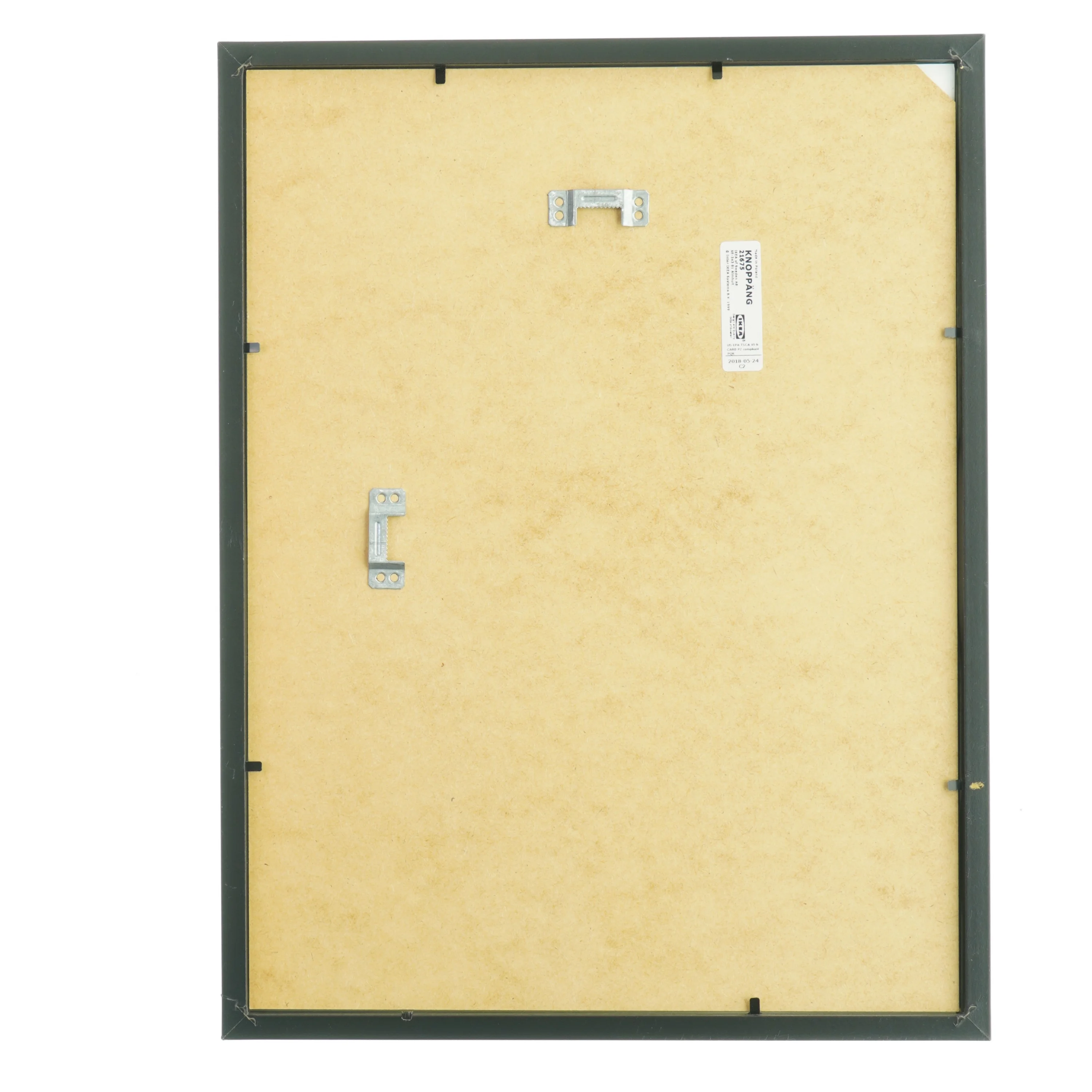 Indrammet billede med strandmotiv fra IKEA (str. 33 x 43 cm)