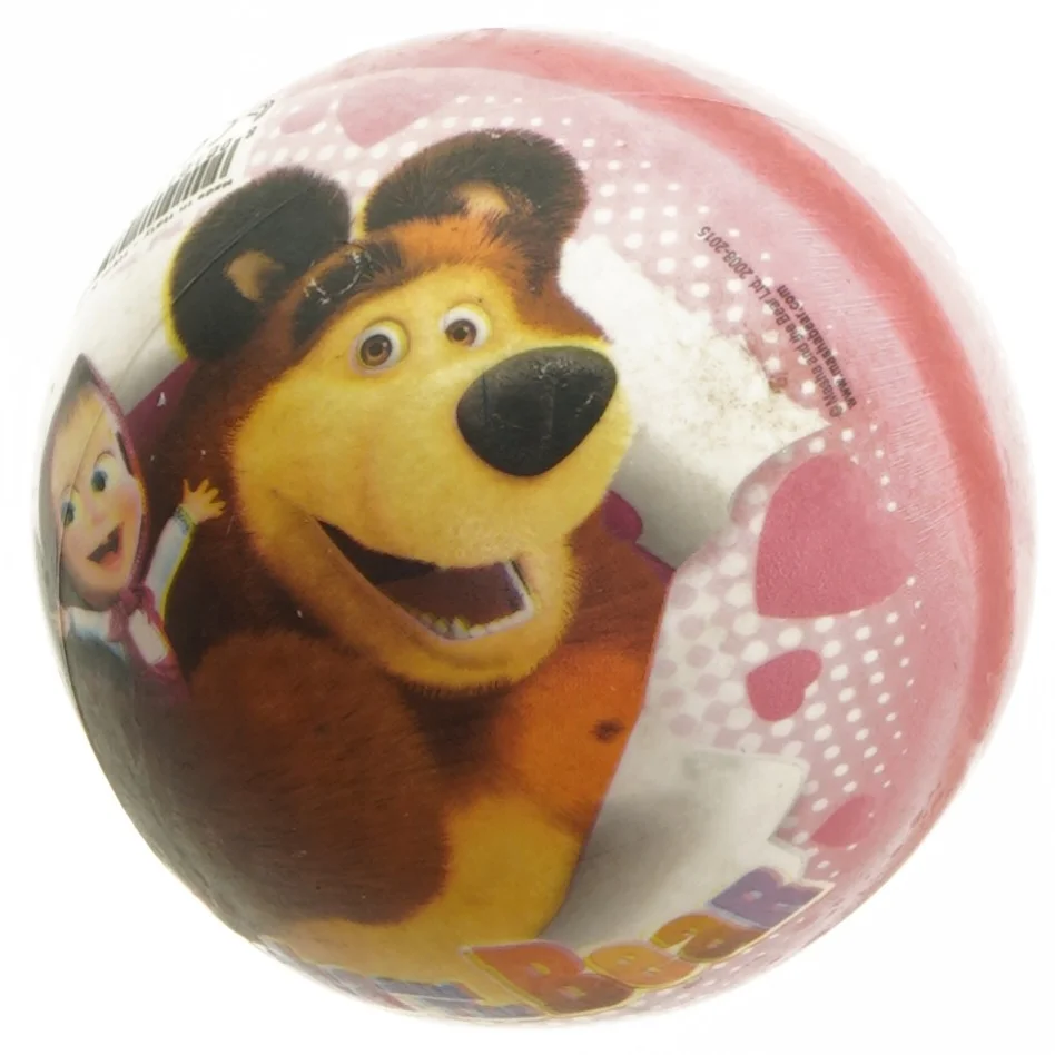 Masha og Bjørnen bold fra Mønke Mondo (str. Ø 11 cm)