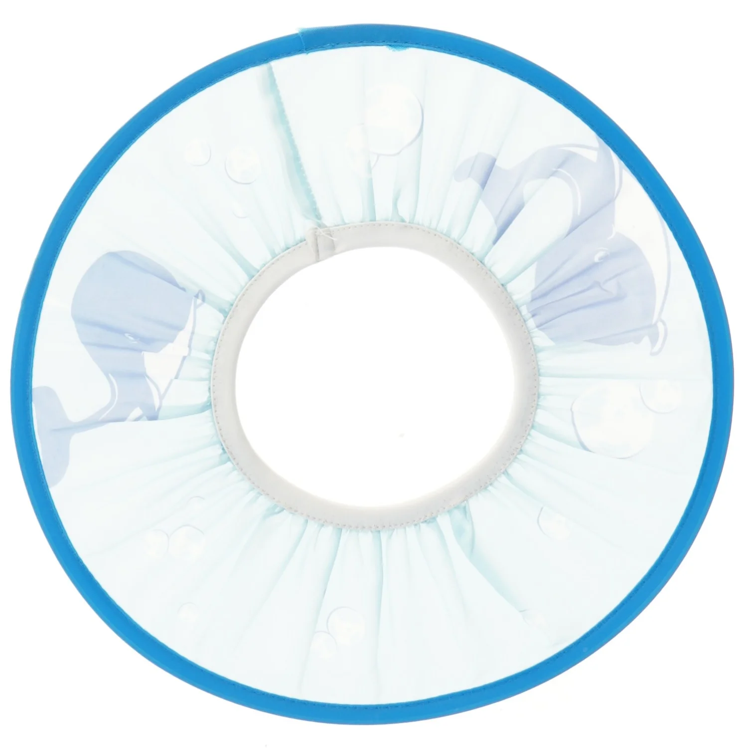 Badehat med hvalmotiv (str. Ø 28 cm)