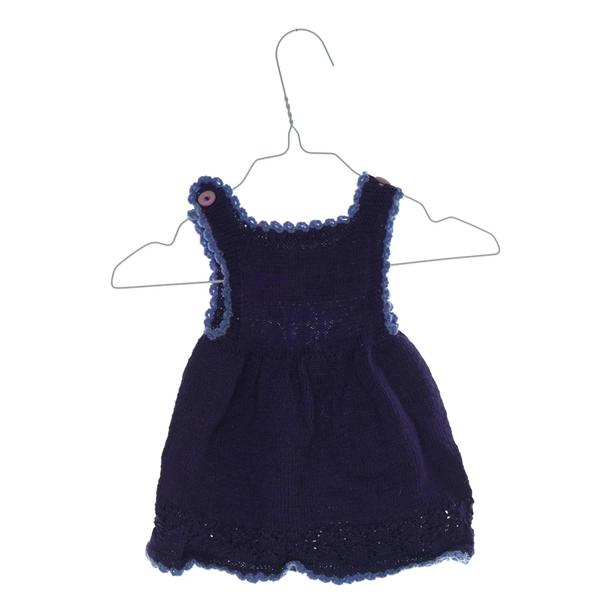 Hjemmestrikket kjole (str. ca. 62) fra Ukendt (str. ca. 62)