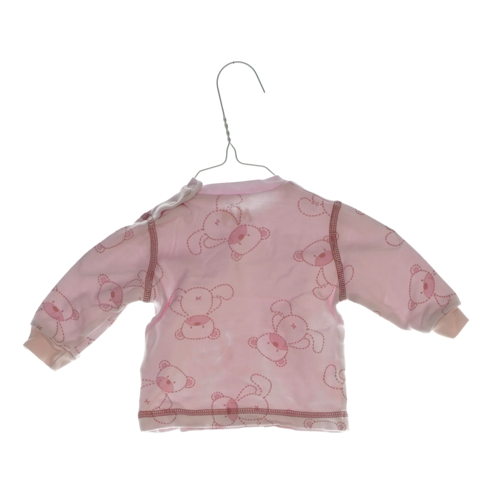 Langærmet bluse med bamser (str. 62) fra Ukendt (str. 62)