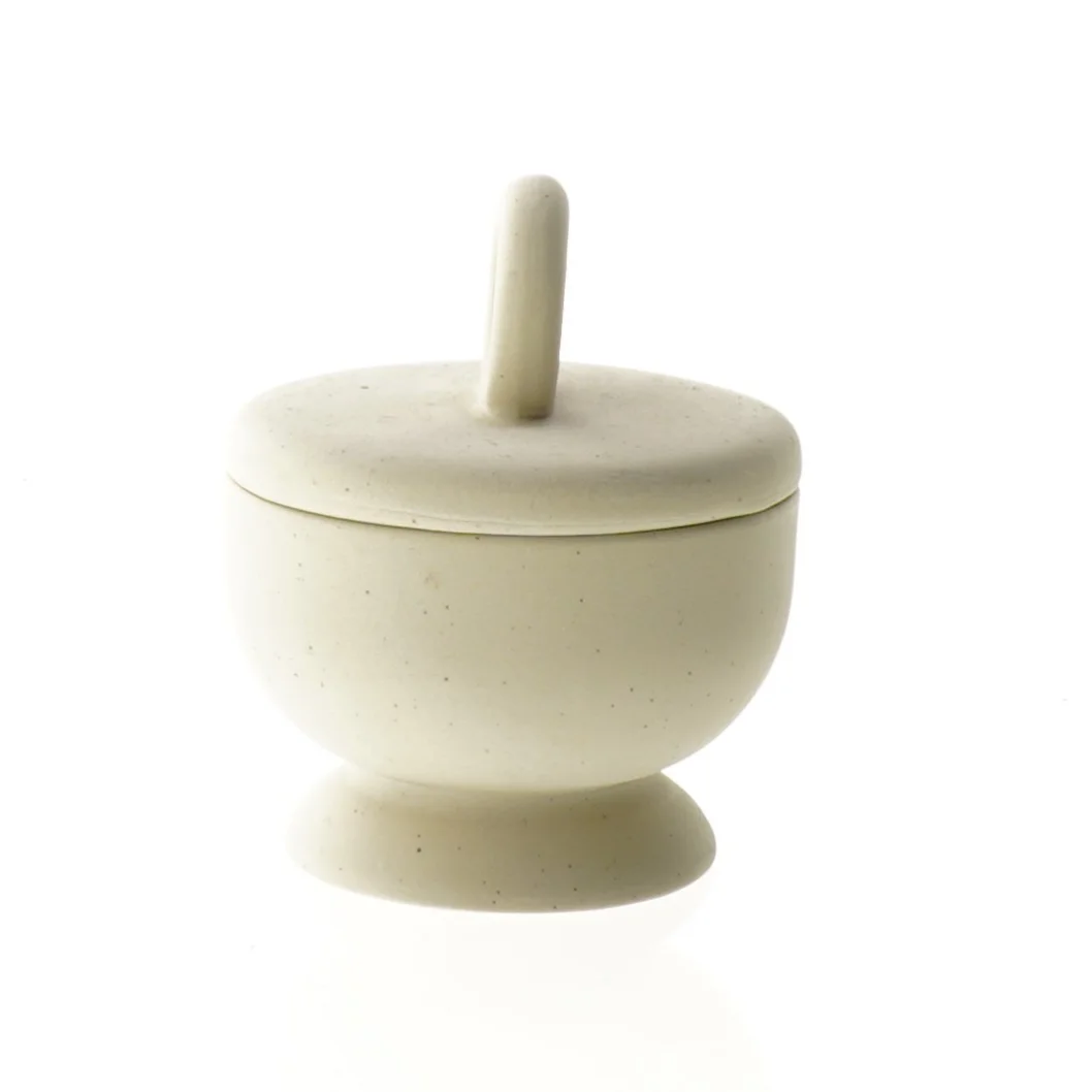 Keramik krukke (str. 9 x 7 cm)