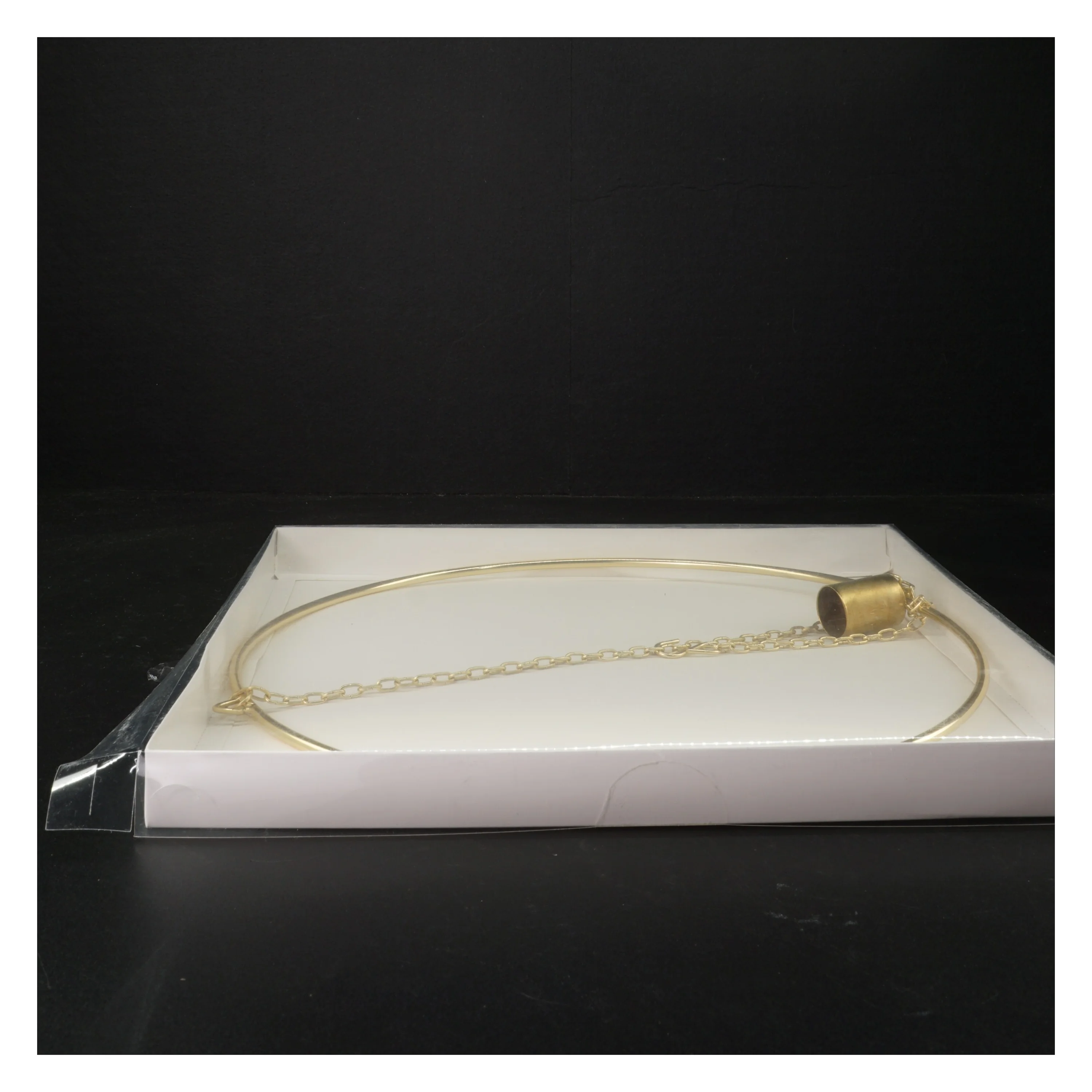 Lysestage i metal til ophæng (str. Ø 30 cm)