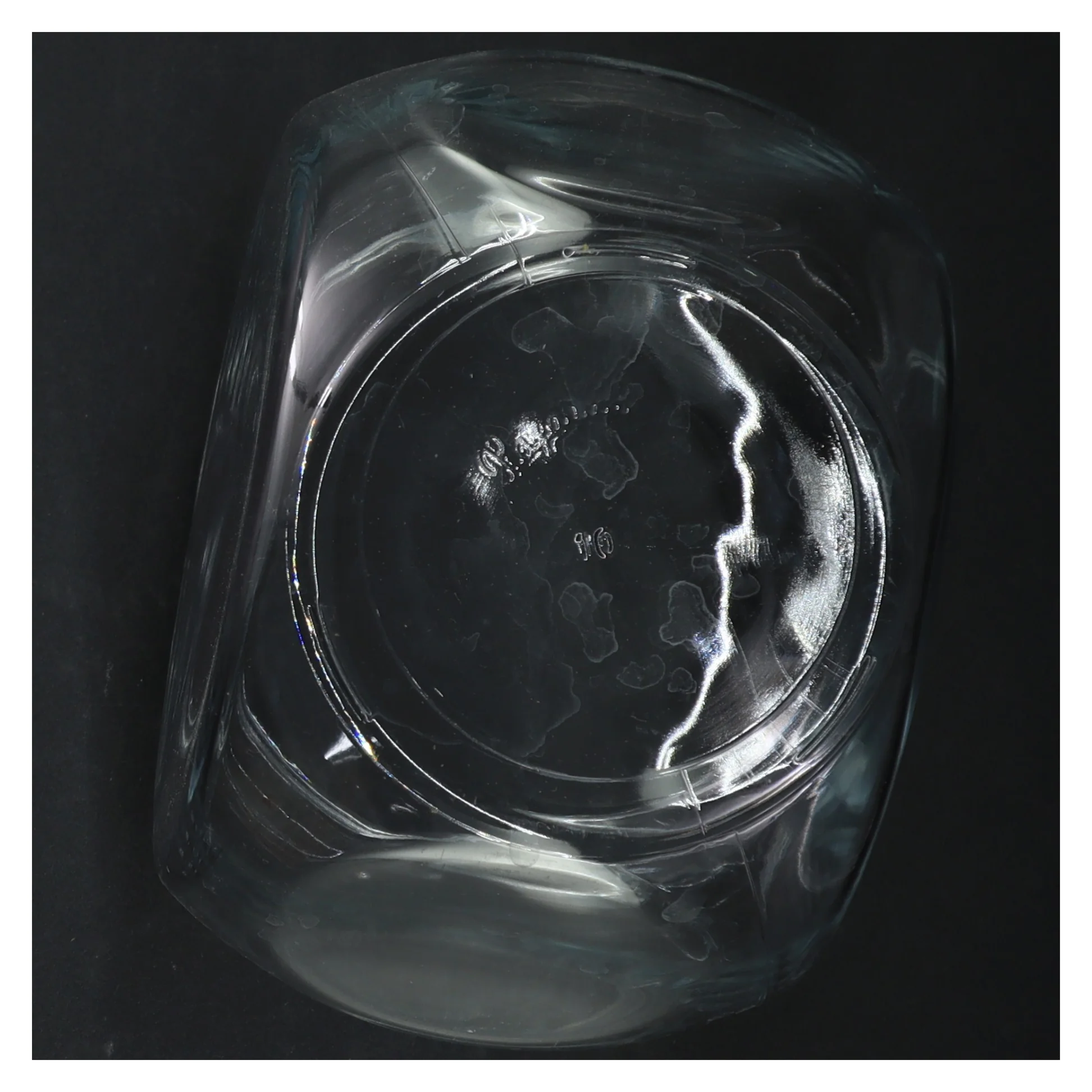 Glas opbevaringskrukke (str. H 17 cm)