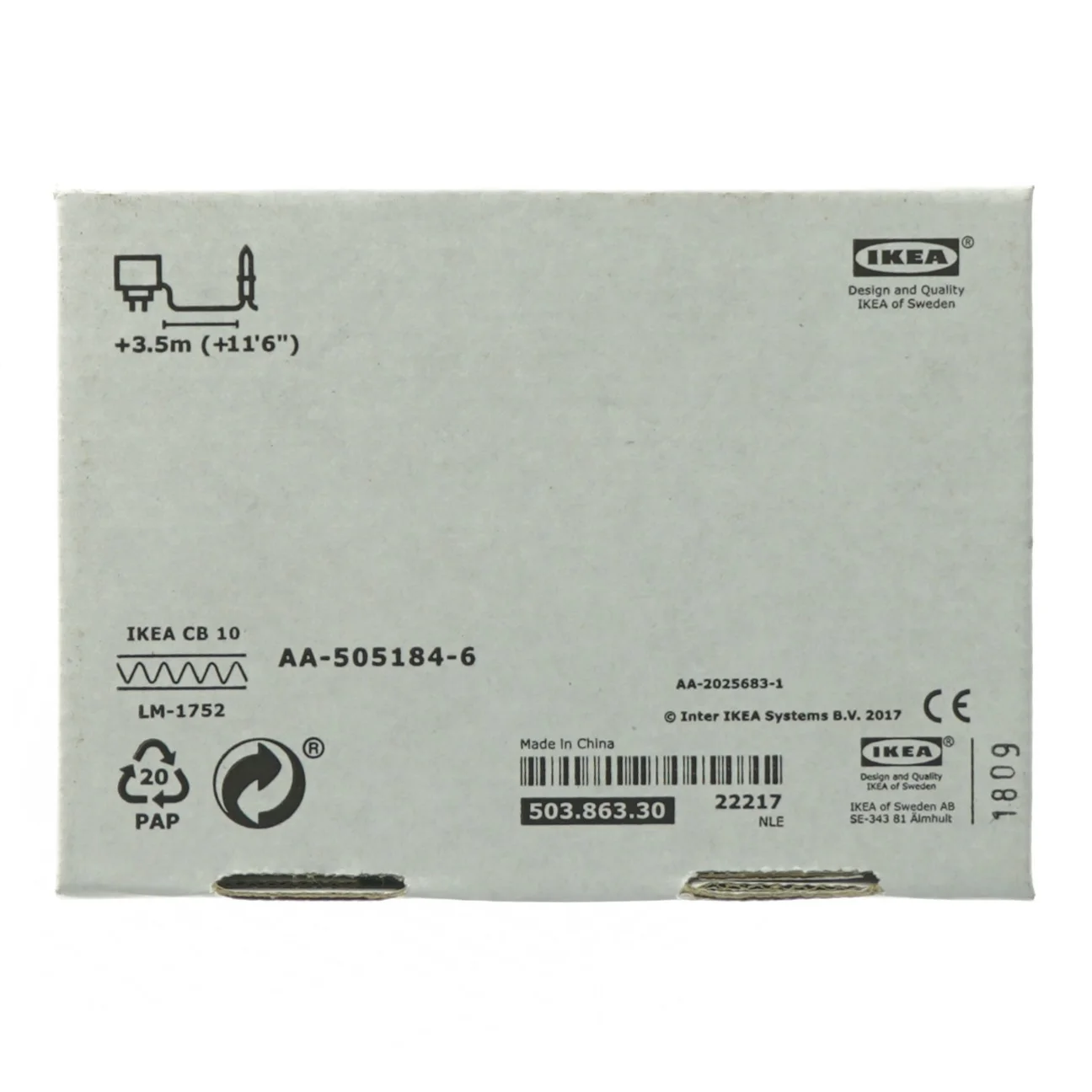 Ikea JANSJÖ LED lampe fra IKEA