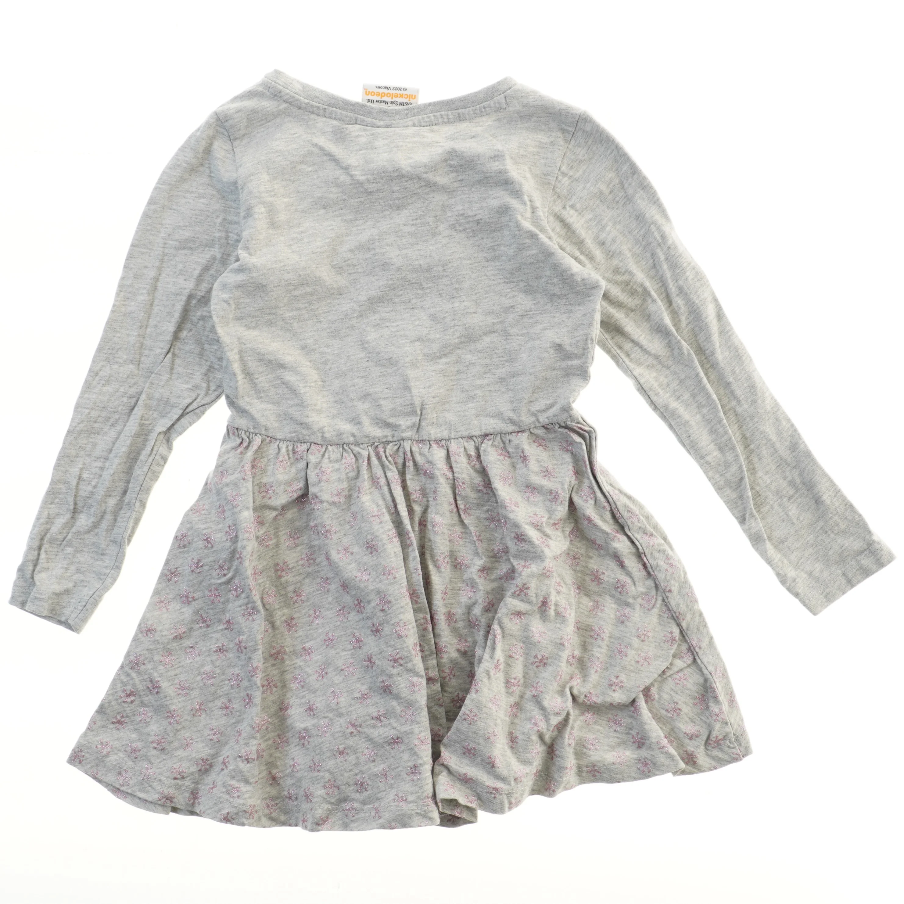 Grå kjole med hundemotiv fra Paw Patrol (str. 110)