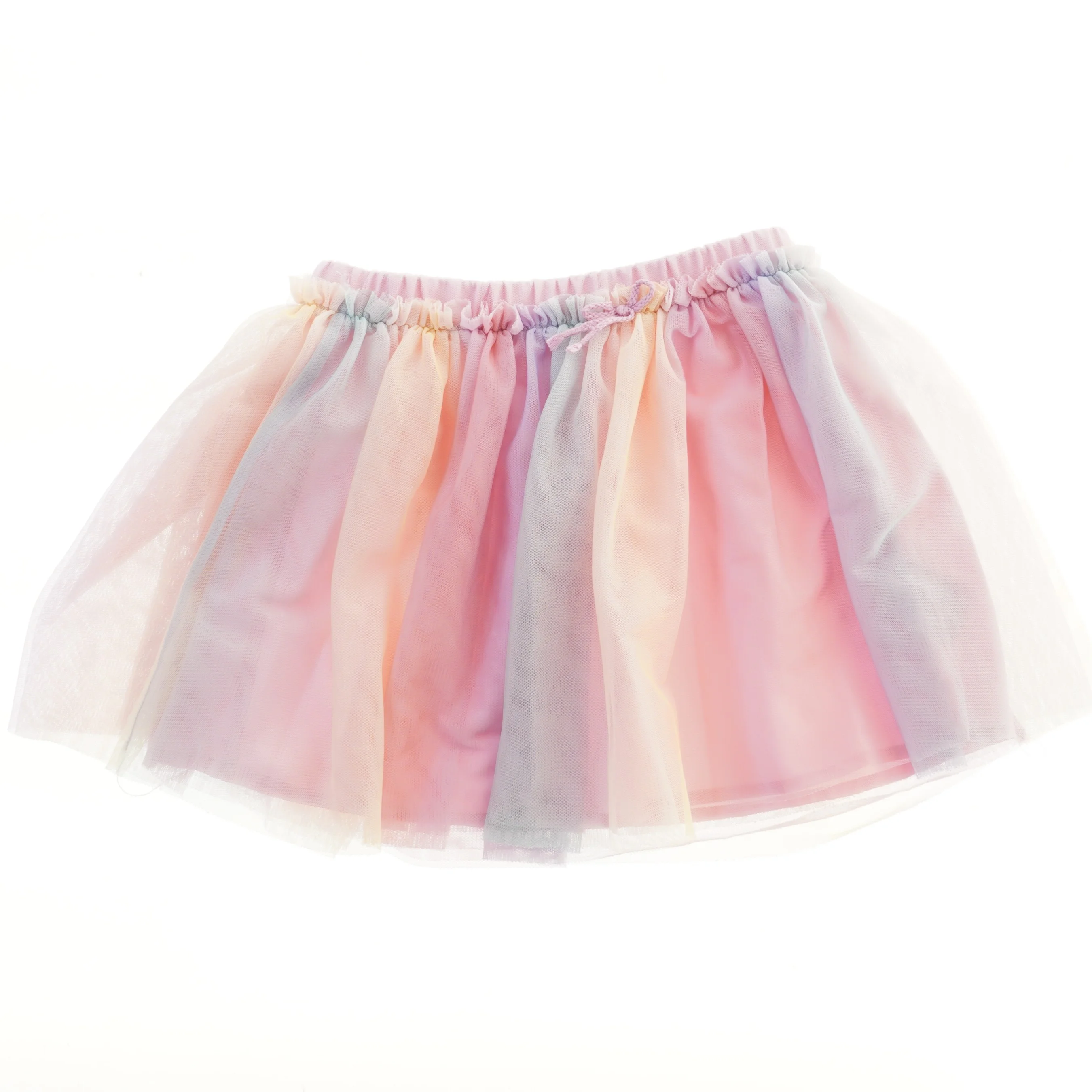 Farverig tyl nederdel fra H&M (str. 110)