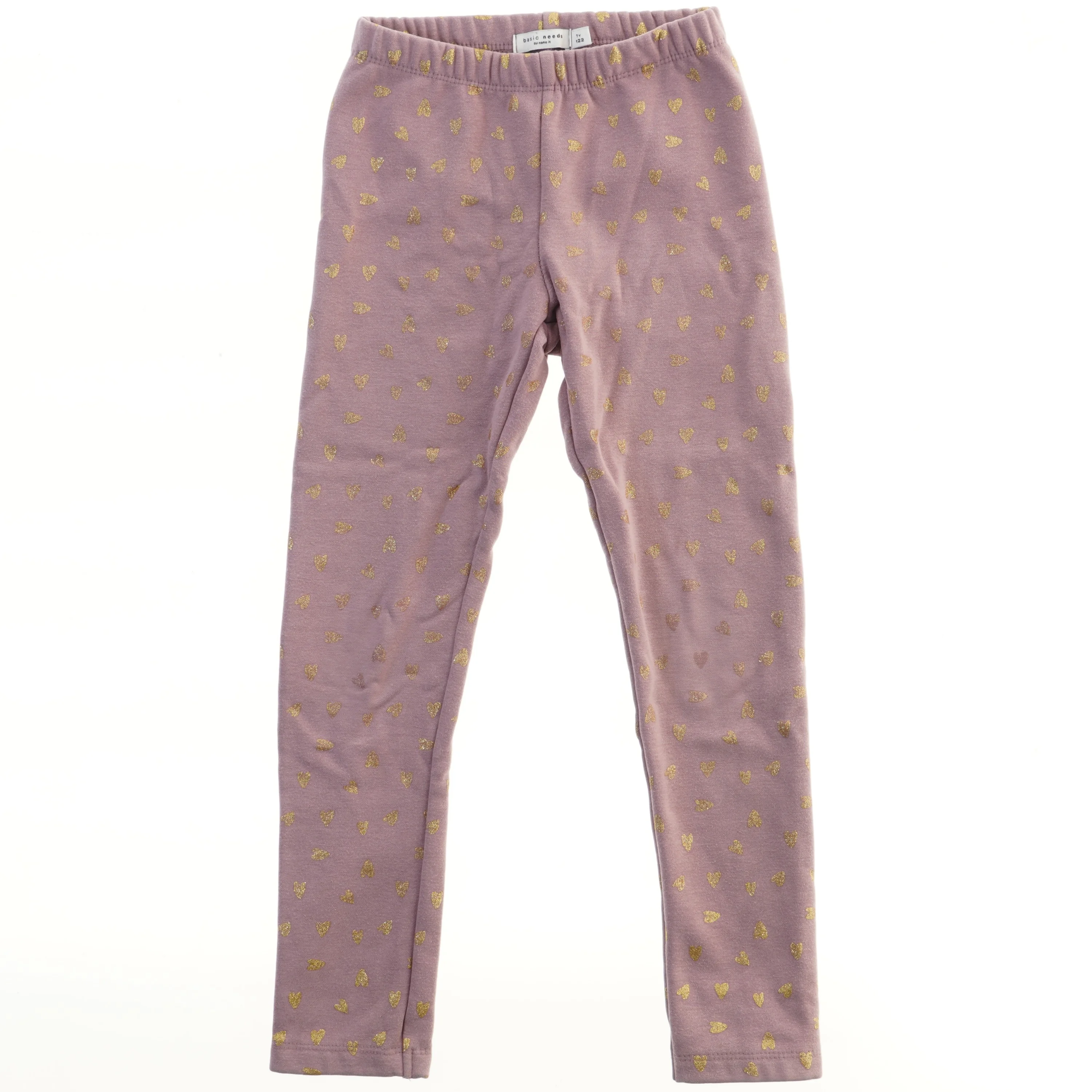 Børne leggings med mønster fra Basic needs (str. 122)