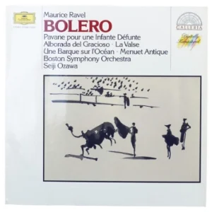 Lp plade bolero, Ravel fra Digitally Remastered (str. 31 x 31 cm)