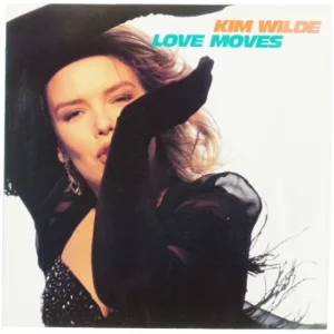 Lp plade kim wilde love moves fra Mca Records (str. 31 x 31 cm)