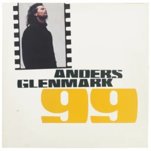 Lp plade anders glenmark 99 fra The Record Station Stockholm (str. 31 x 31 cm)