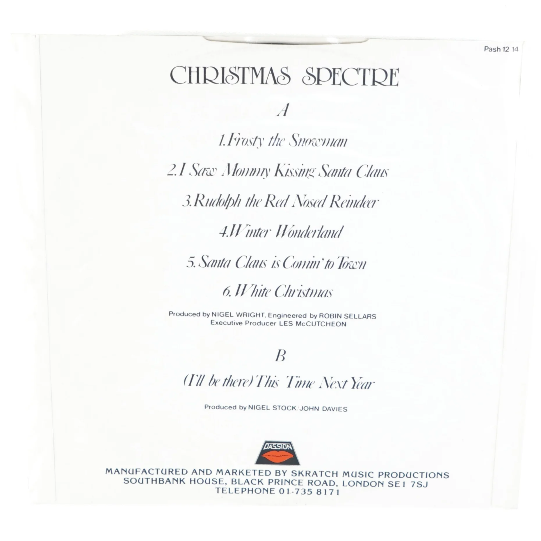 Christmas spectre the jingle belles