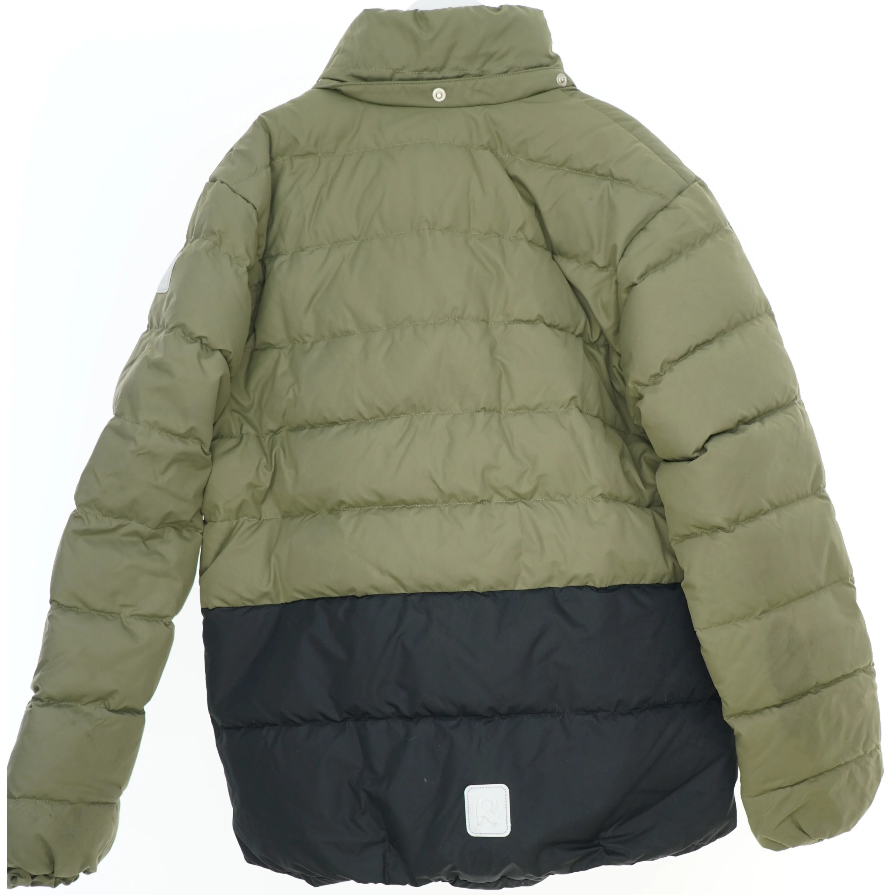 Vinterjakke i armygrøn og sort fra Reima (str. 152)