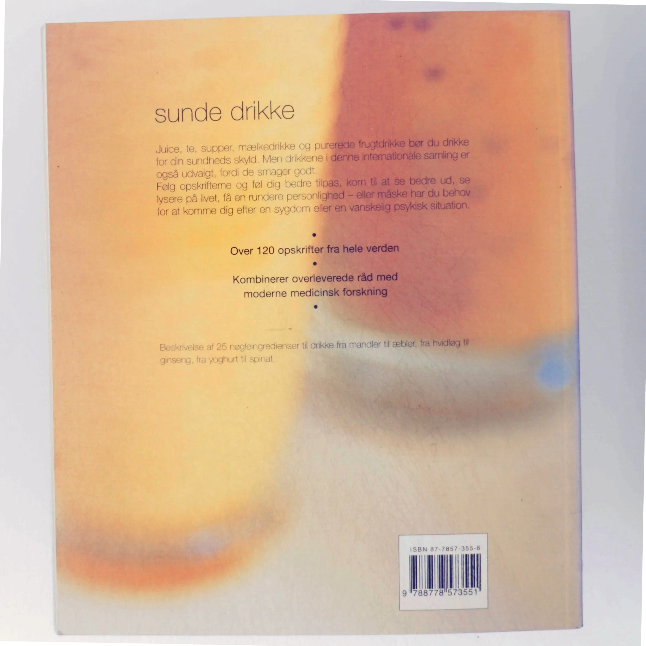 Sunde drikke af Anne McIntyre (Bog)