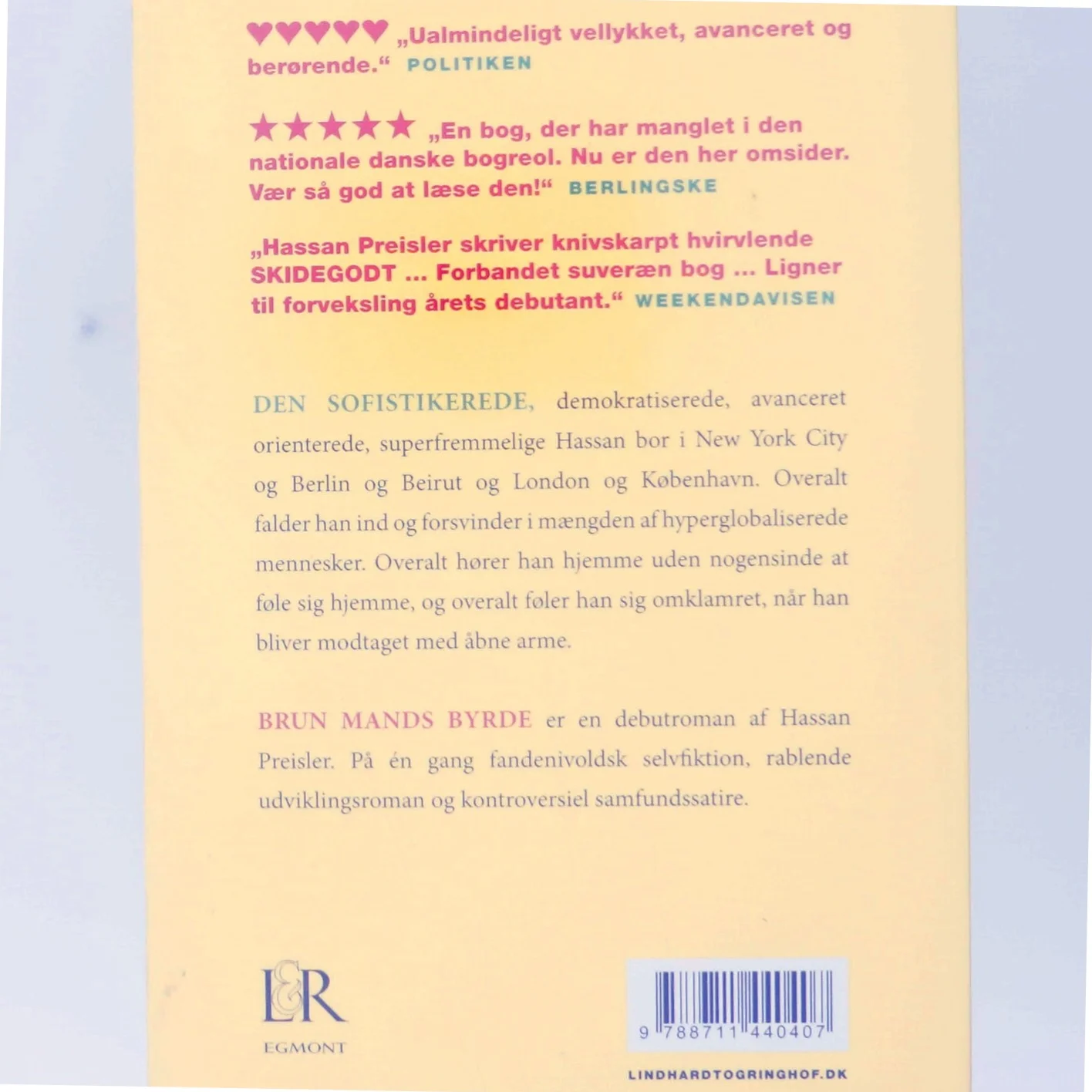 Brun mands byrde af Hassan Preisler (Bog)