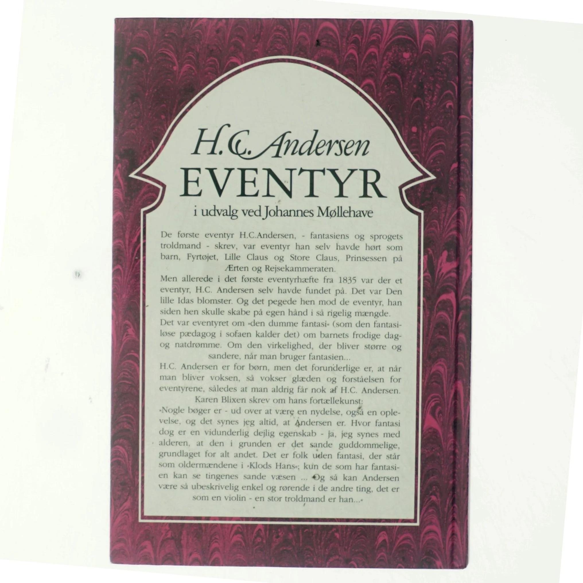 H.C.Andersen, Eventyr