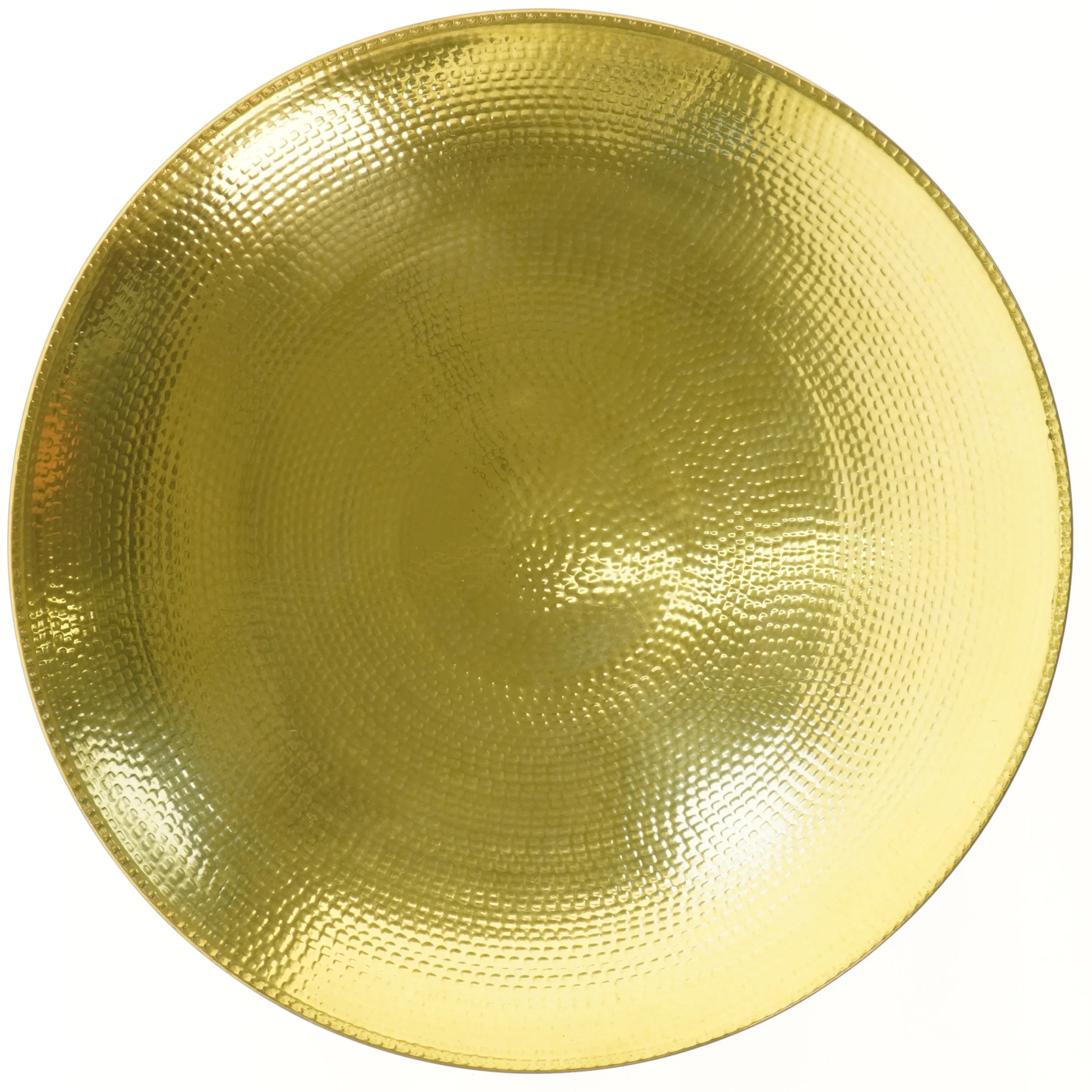 Dekorativt guld fad fra IKEA (str. Ø 44 cm)