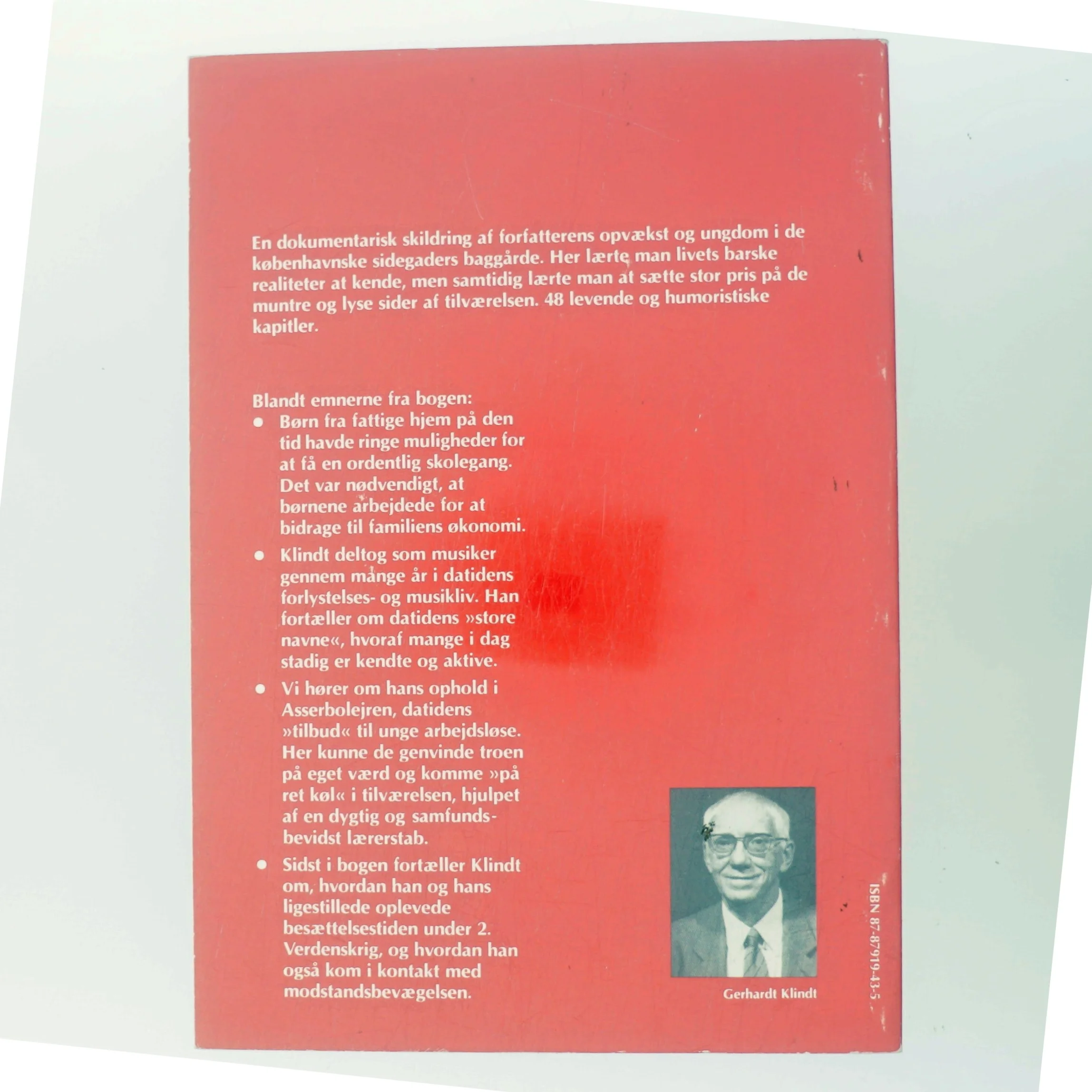 Baggårdserindringer fra København 1917-1945 af Gerhardt Klindt (Bog)