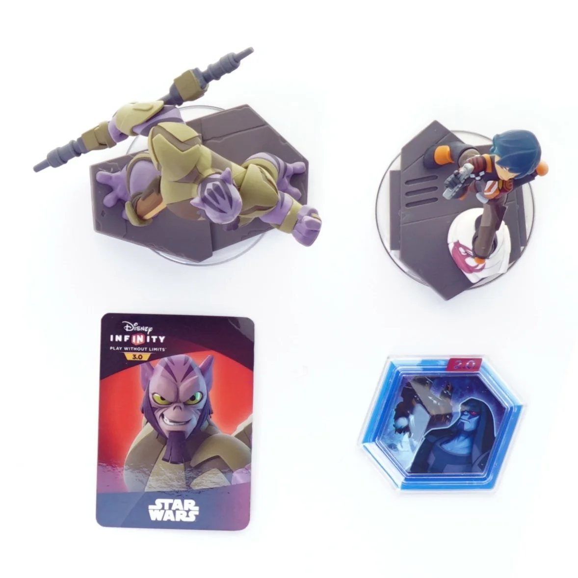 Disney infinity 3.0 star wars figurer fra Disney (str. 6 x 10 cm)