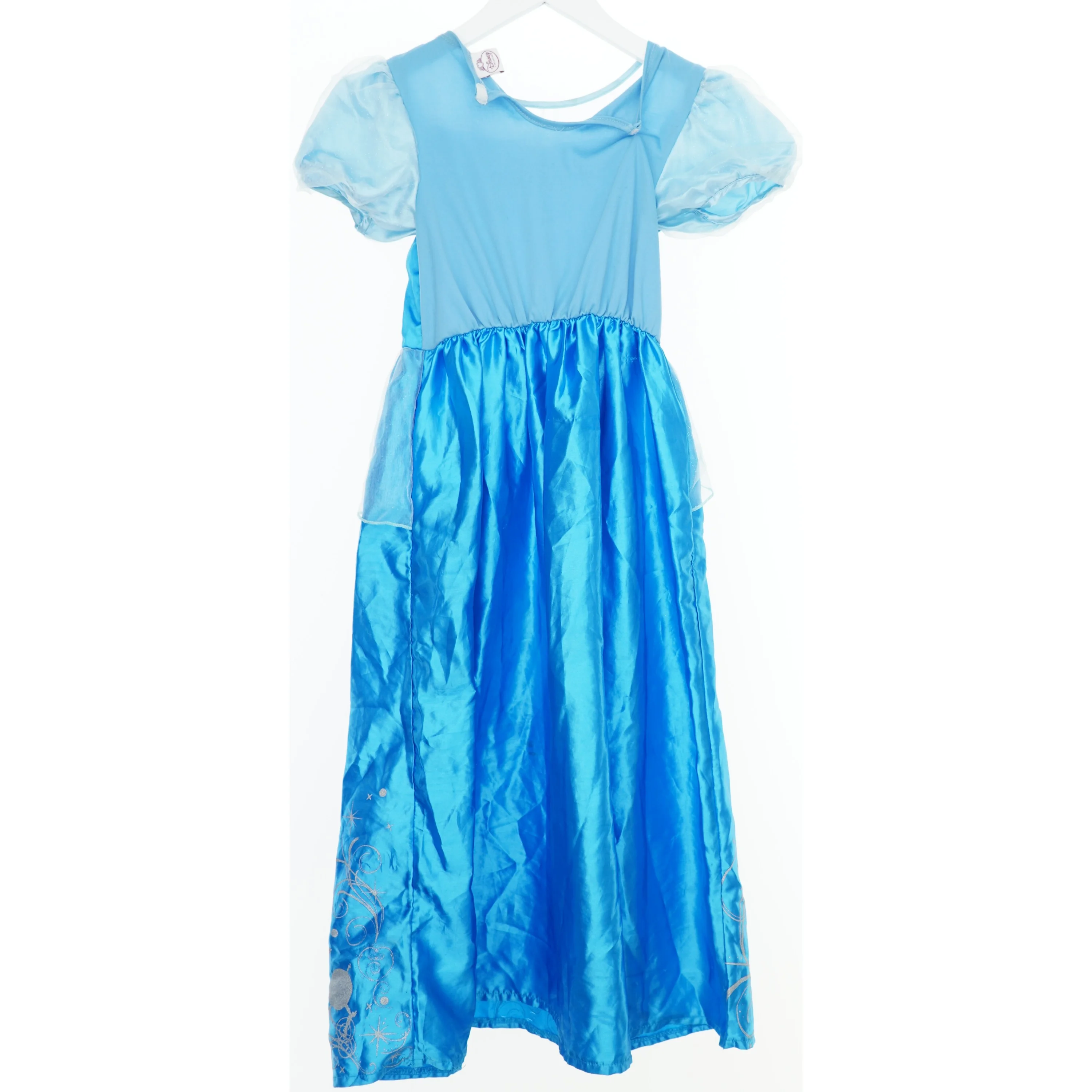 Udklædningskjole, blå fra Disney (str. 128)