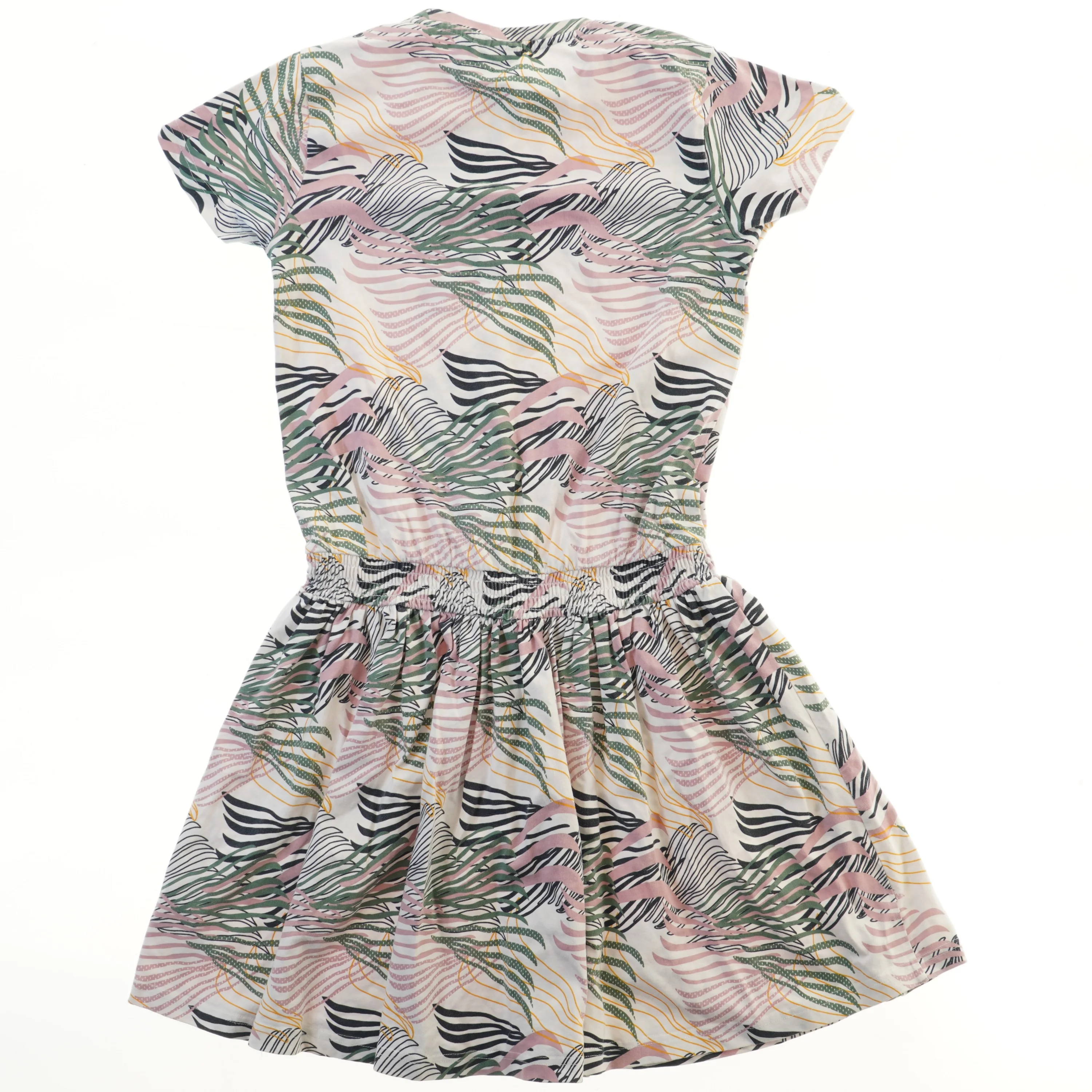 Kjole med bladprint fra Hummel (str. 146)