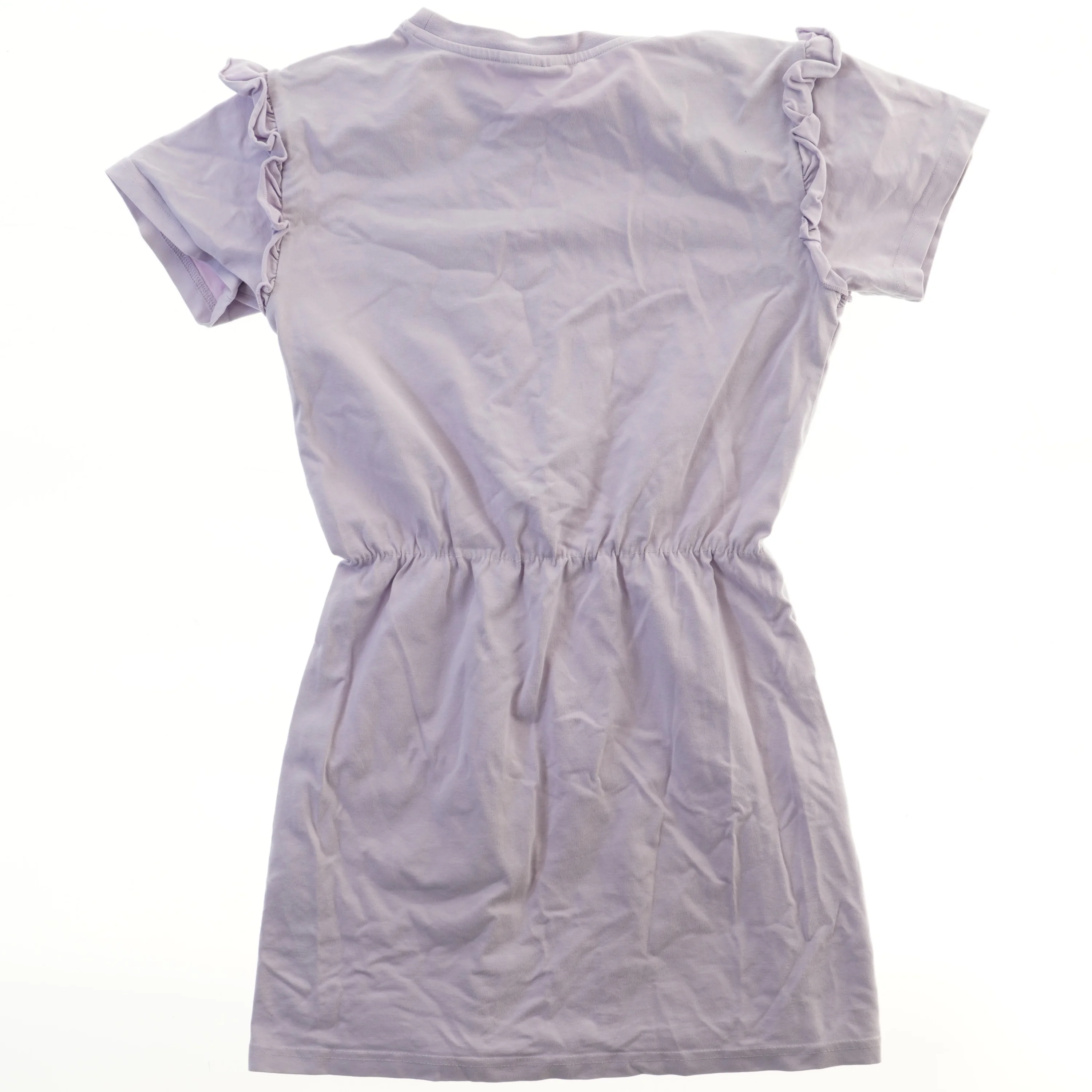 Kjole med korte ærmer og rynkedetaljer fra Hummel (str. 140)