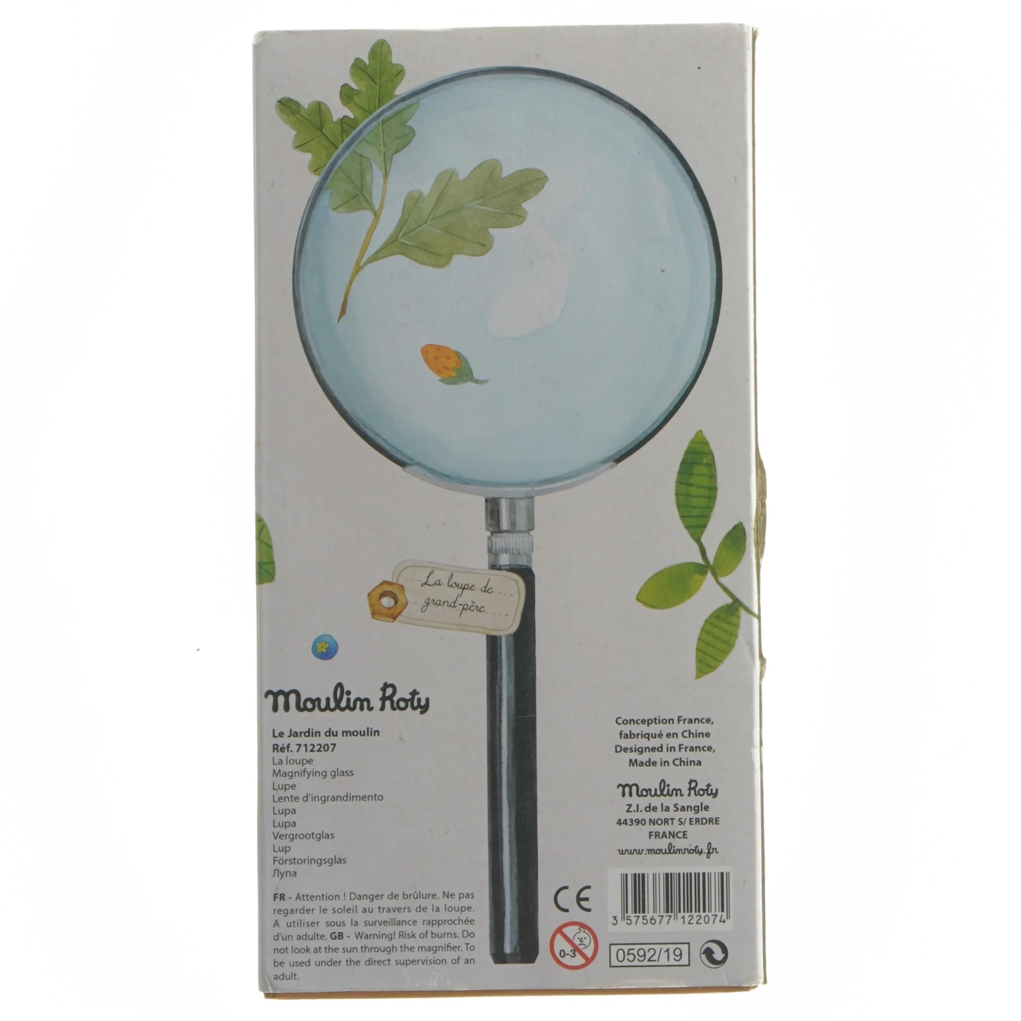 Forstørrelsesglas fra Moulin Roty fra Moulin Roty (str. 10x21 cm)