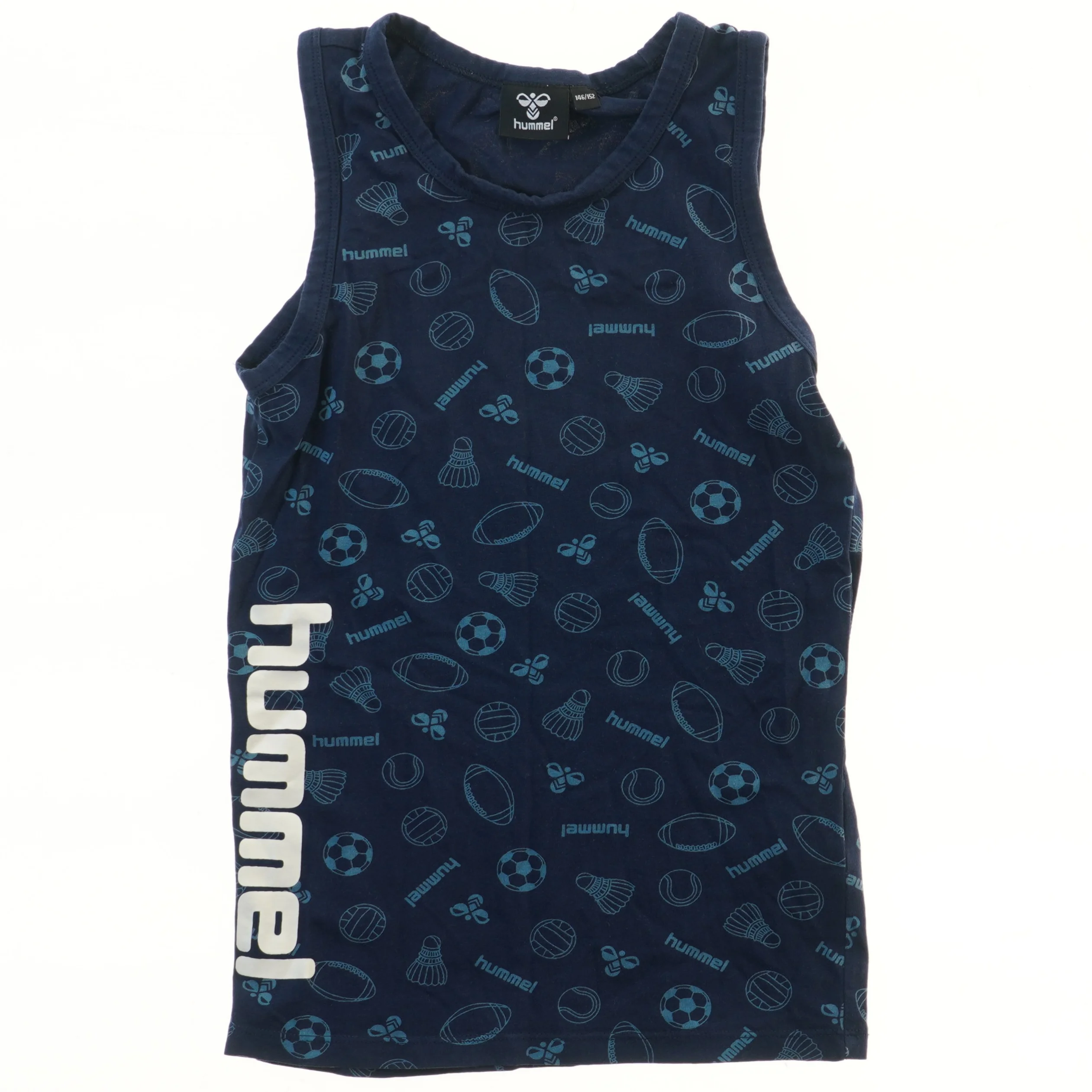 Tanktop med sportsmønster fra Hummel (str. 152)